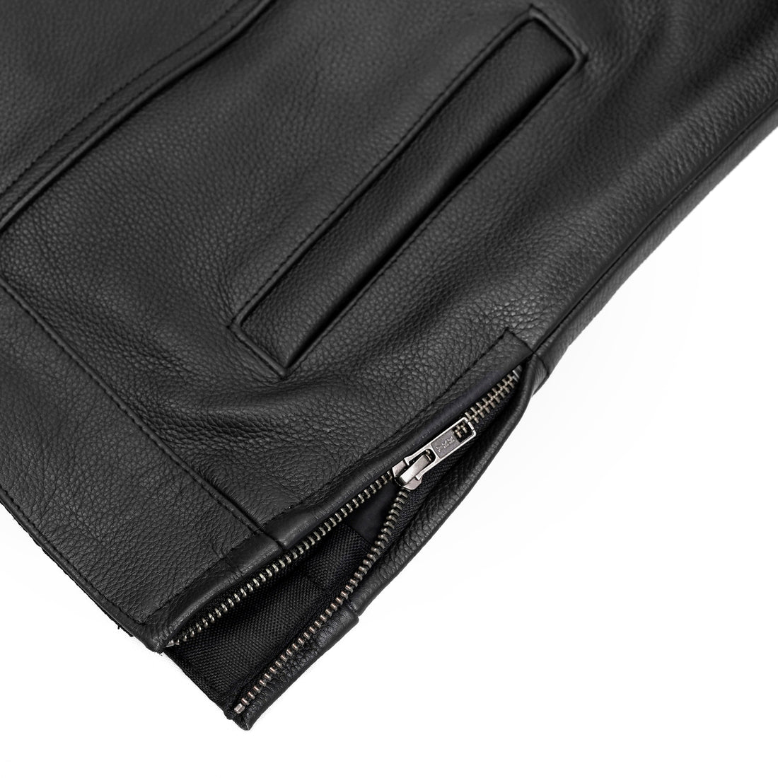 RC188 Upgraded Style Gun Pockets, Hidden 10'' Gun Metal Zipper, Side