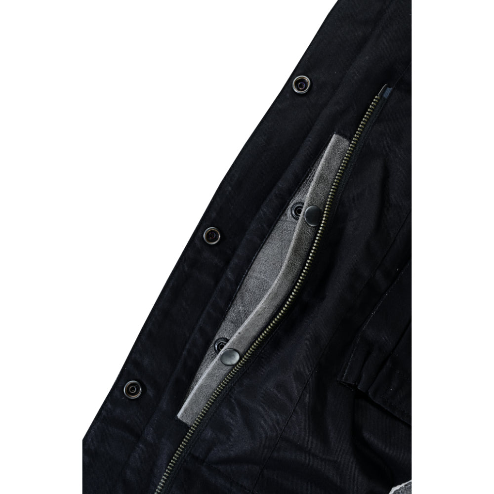 RC191V Concealed Snaps, Premium Naked Cowhide, Hidden Zipper, w/o Col