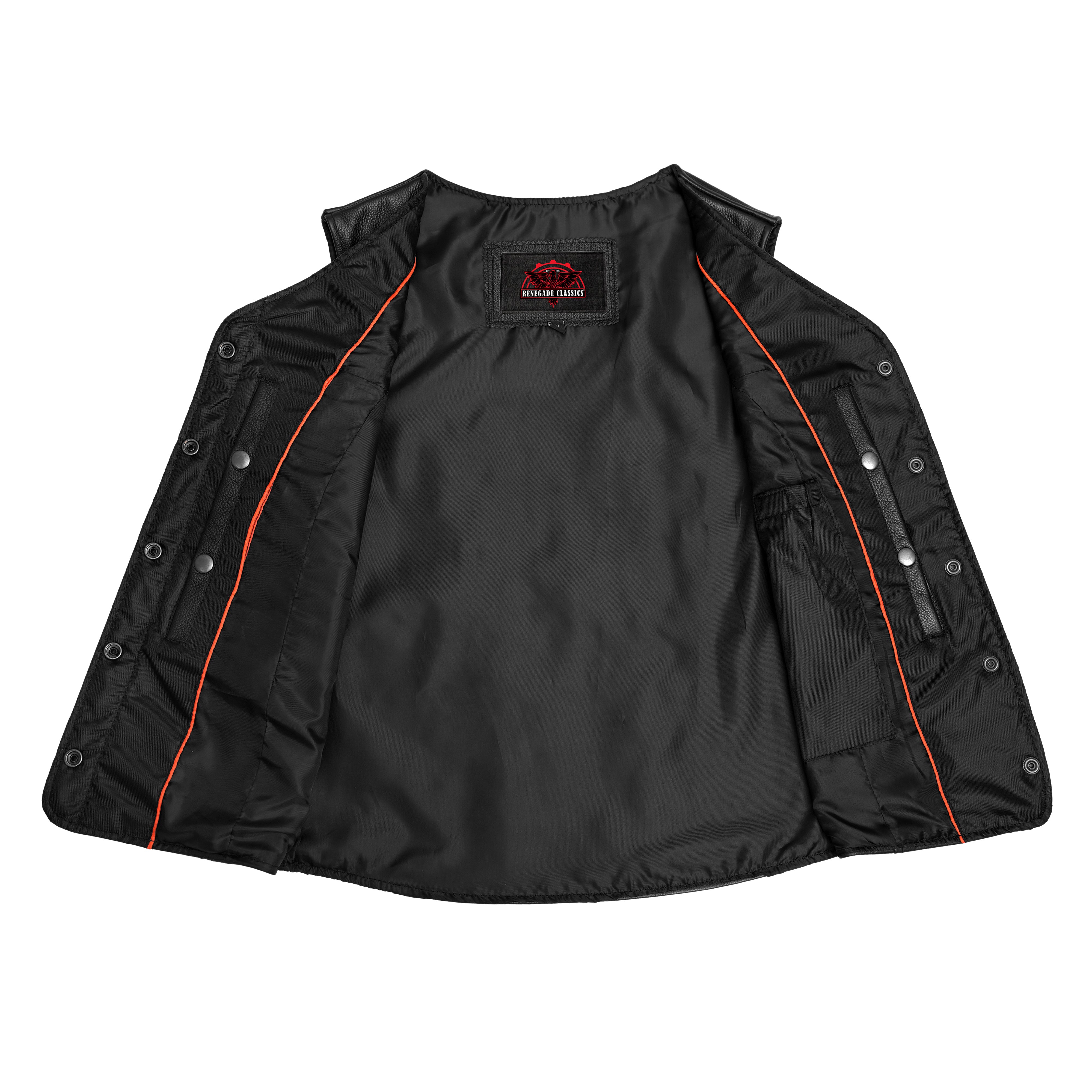 RC204 Women's Stylish Longer Body &frac34; Vest - Plain Sides