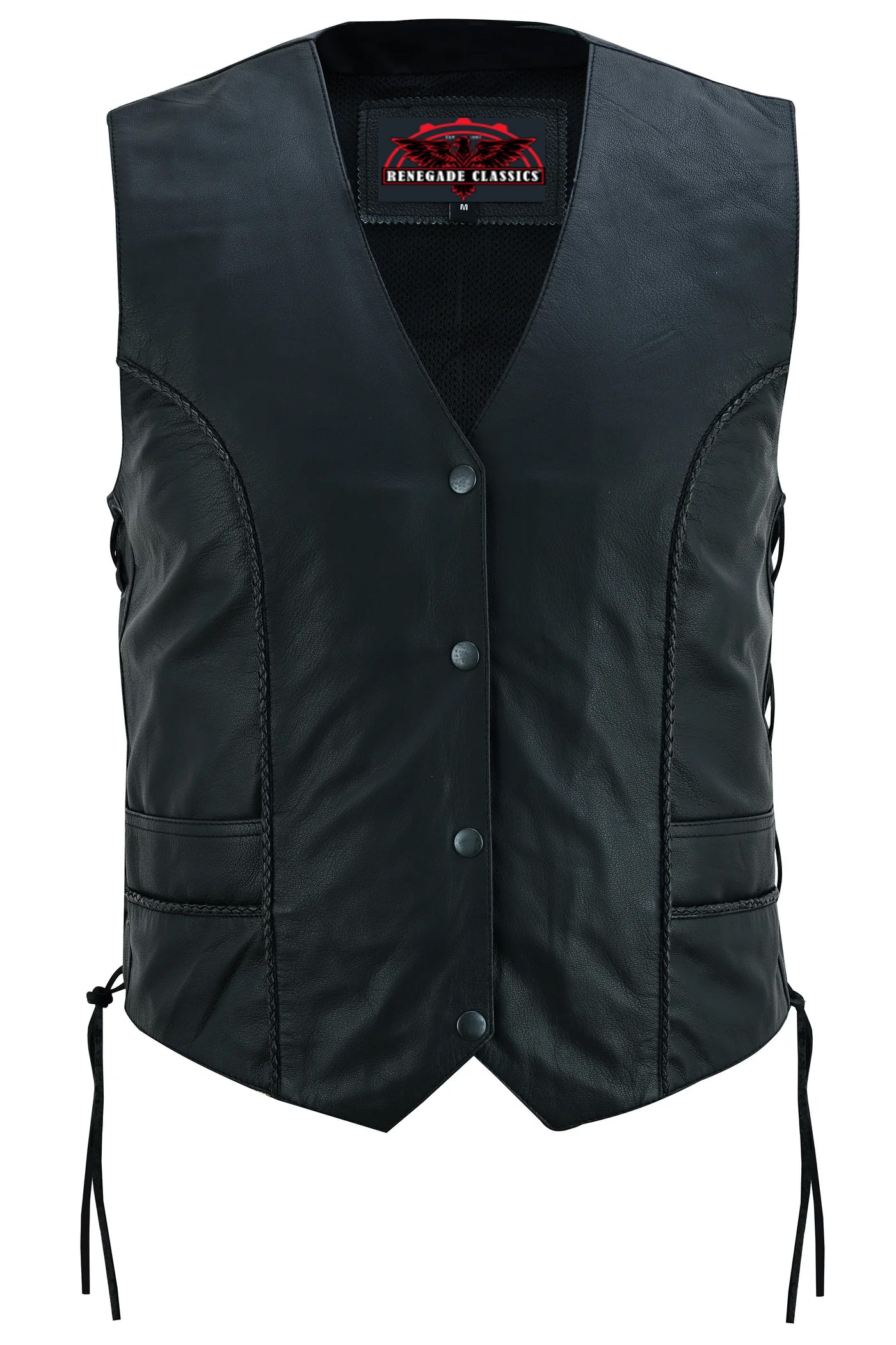 RC223 Women's Ultra-Thin  Braided Vest