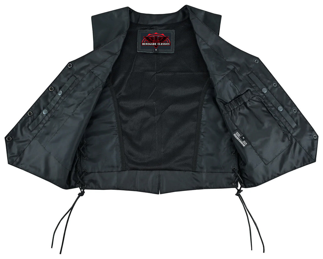 RC223 Women's Ultra-Thin  Braided Vest