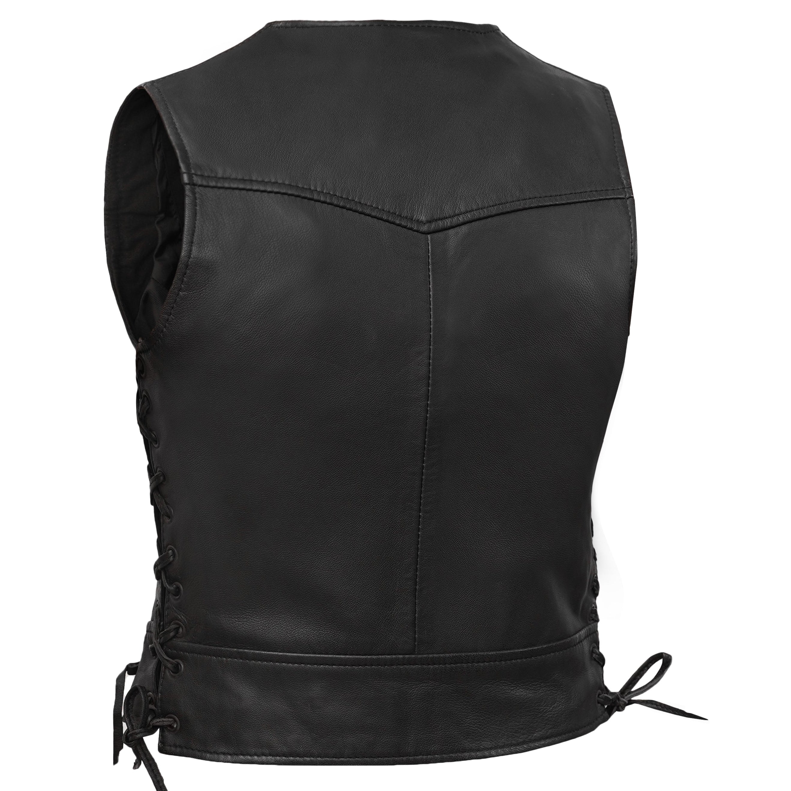 RC241 Women's Lightweight Vest with Rivets Detailing