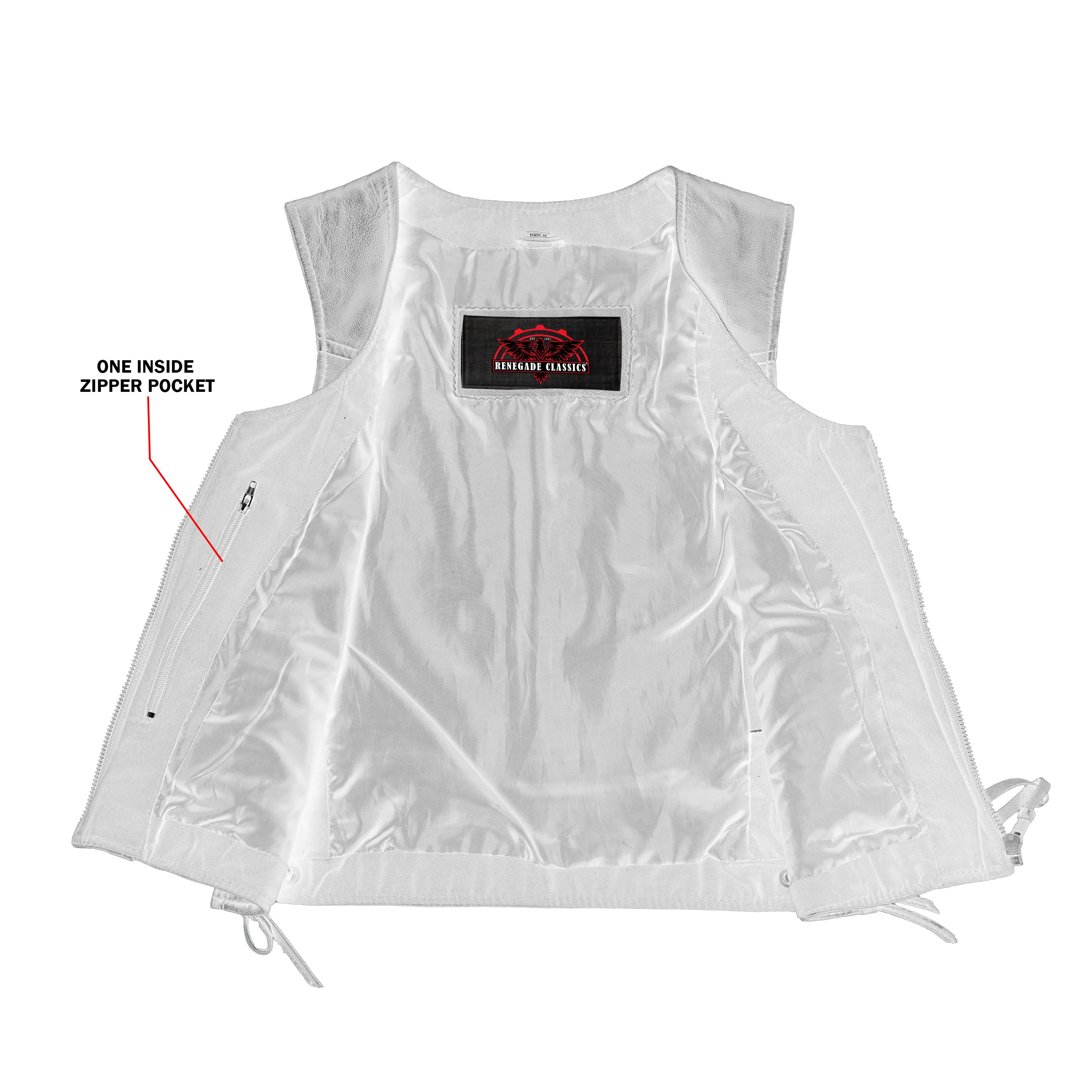 RC241 Women's Lightweight Vest with Rivets Detailing