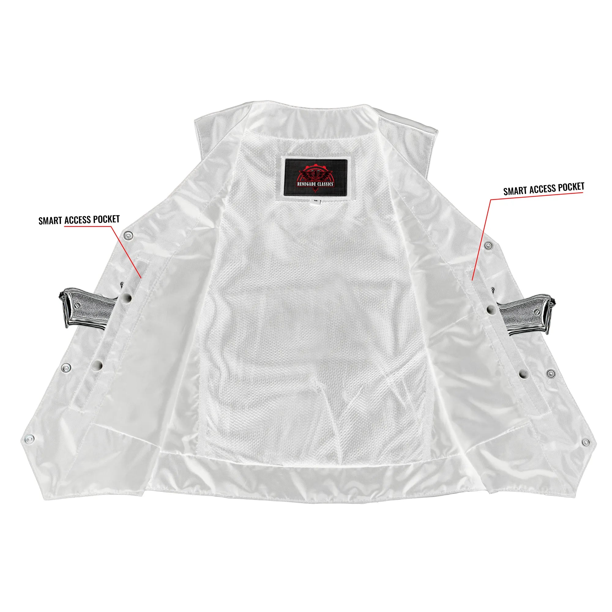 RC251 Women's Classic Plain Side Vest