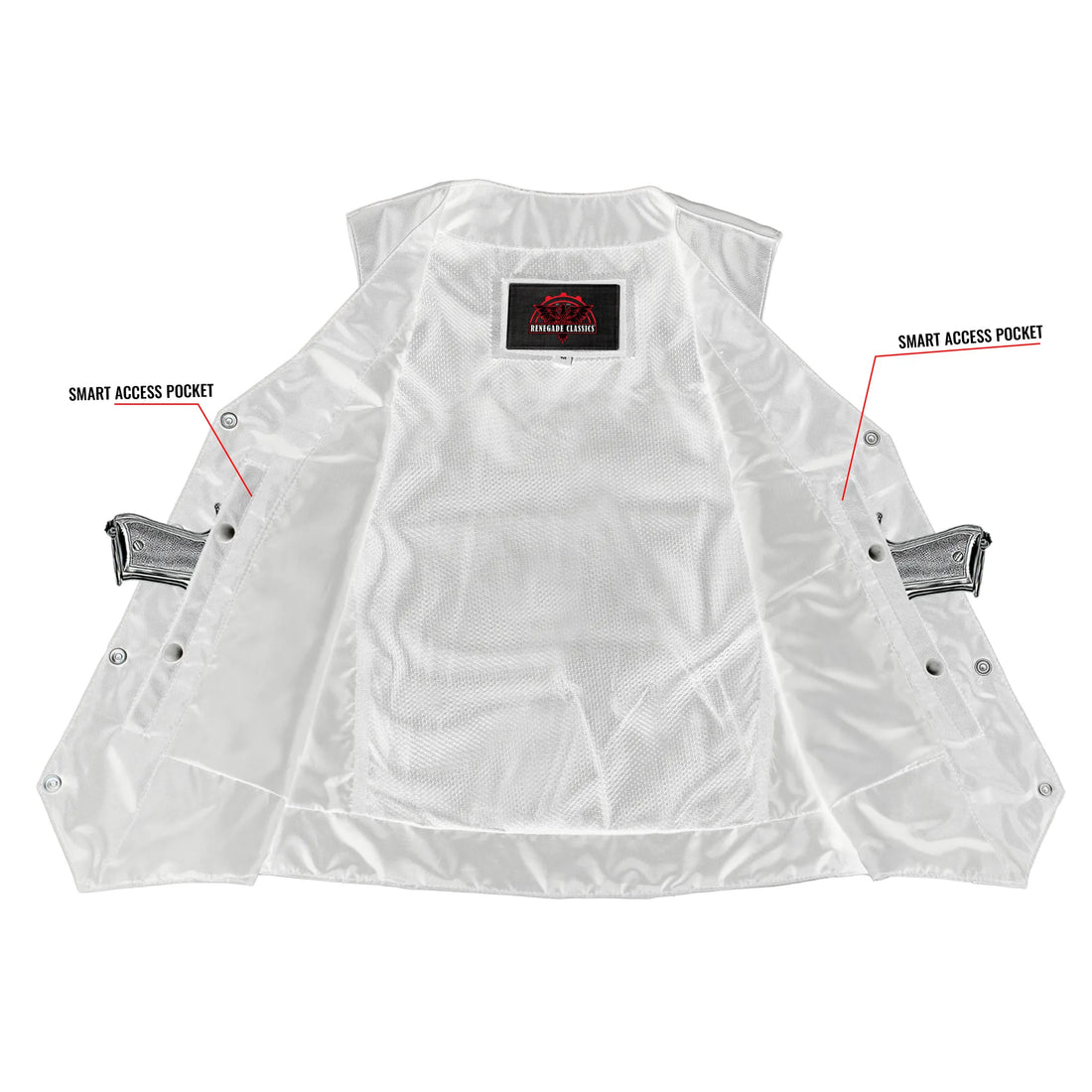 RC251 Women's Classic Plain Side Vest