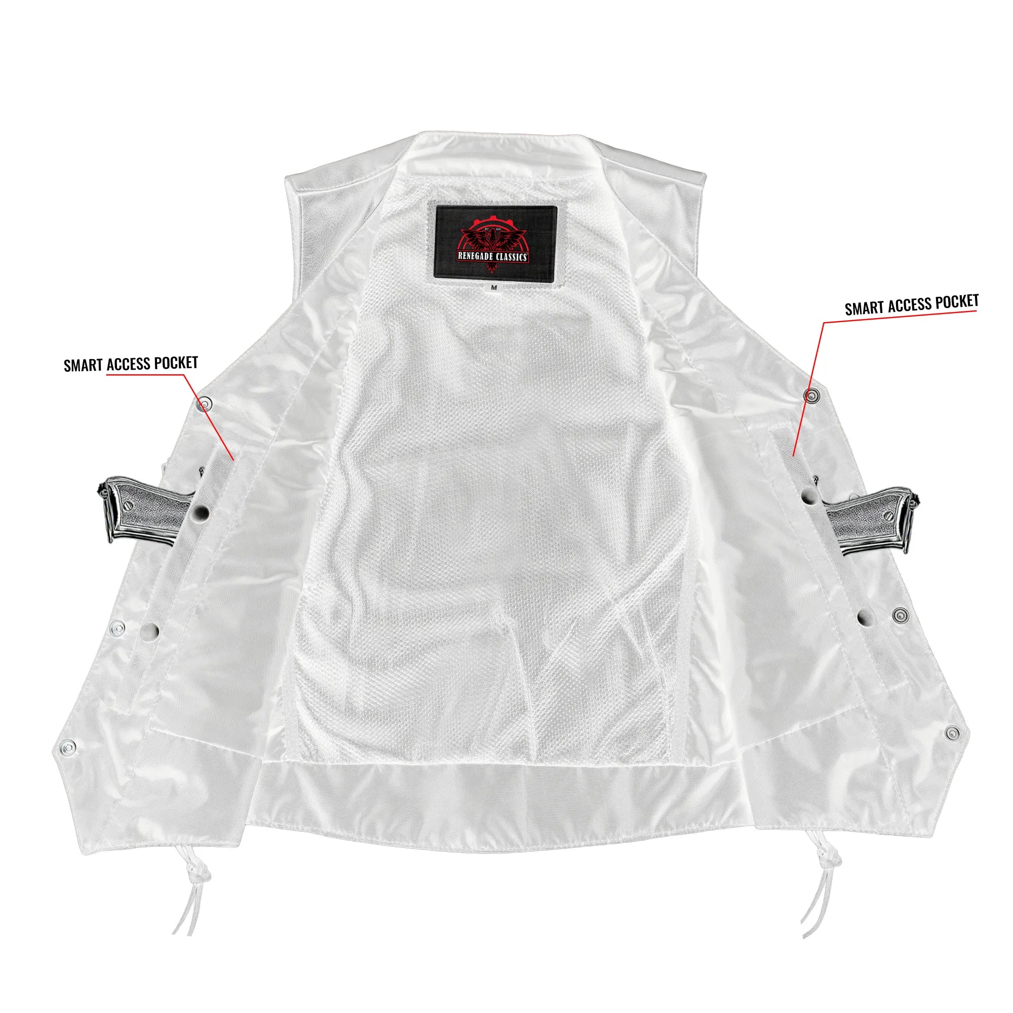 RC252 Women's Classic Side Lace Vest