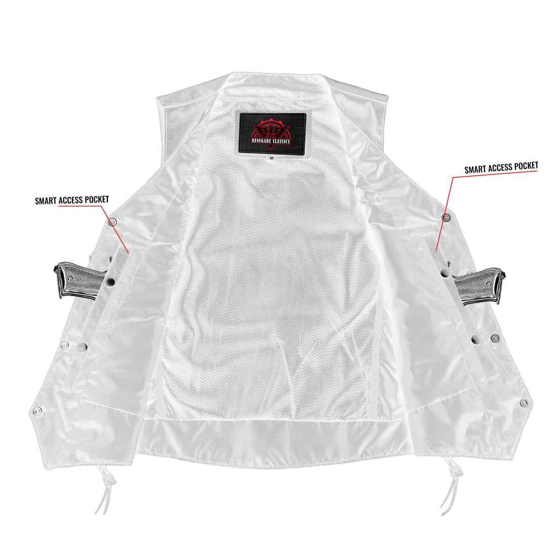 RC252 Women's Classic Side Lace Vest