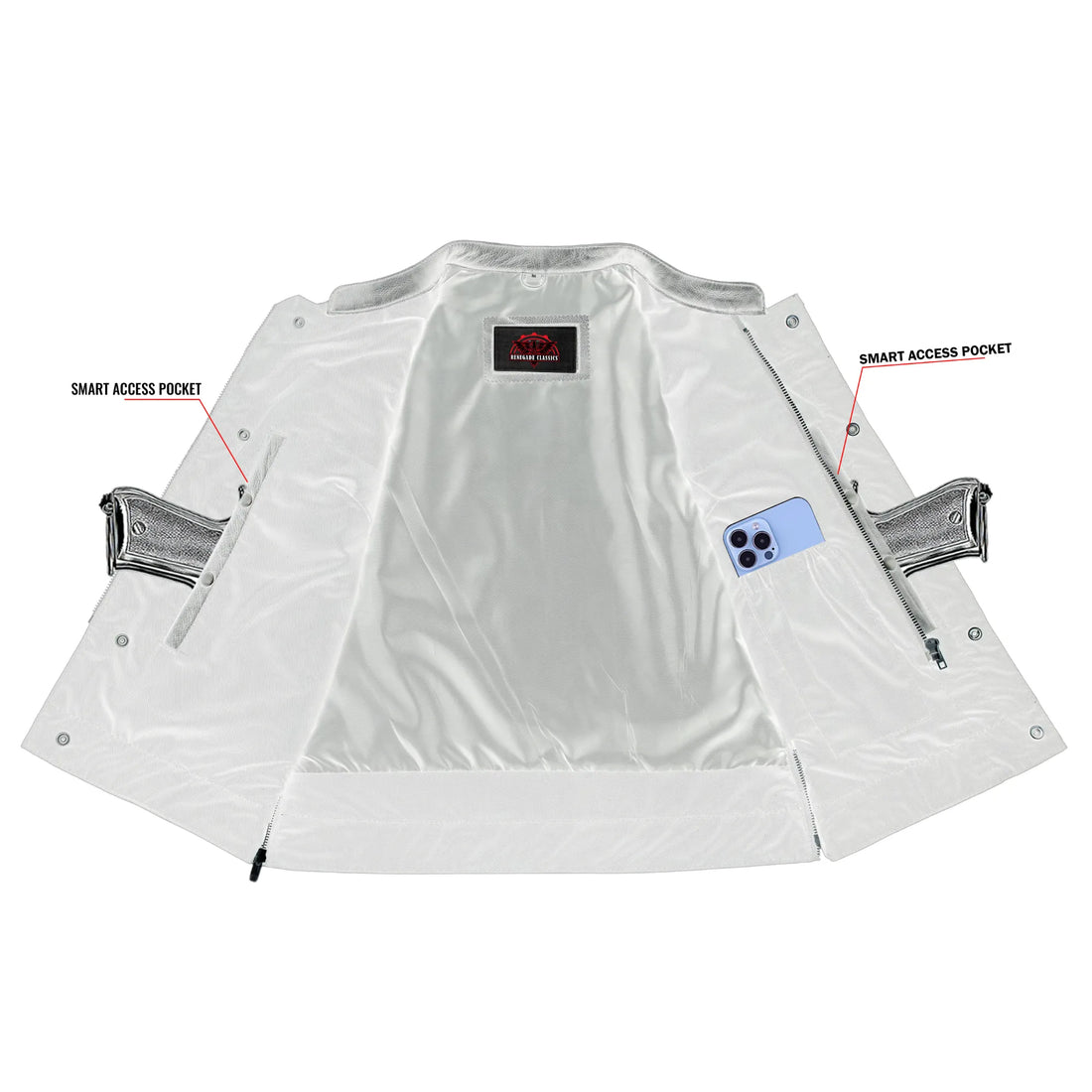 RC287 Women's Premium Single Back Panel Concealment Vest