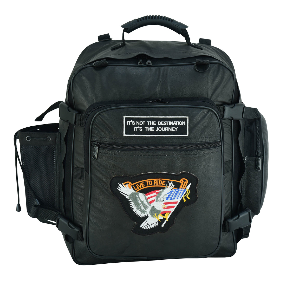 RC370 Three Piece Sissy Bar Back Pack