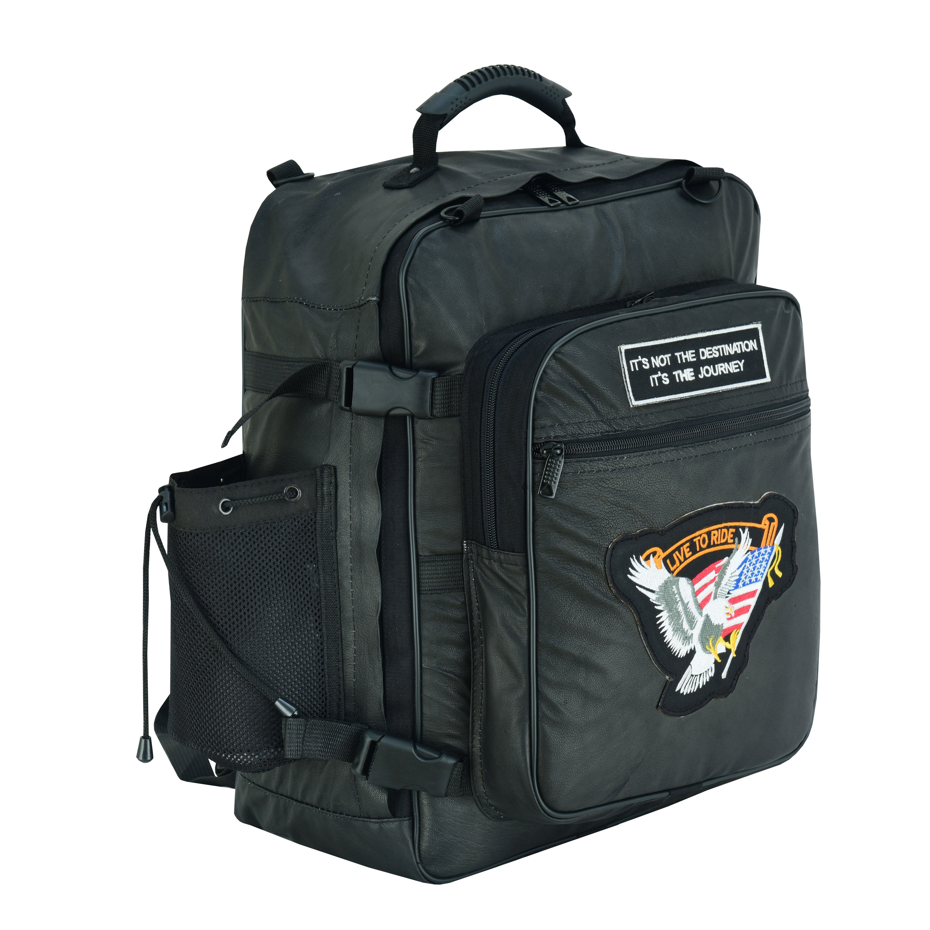 RC370 Three Piece Sissy Bar Back Pack