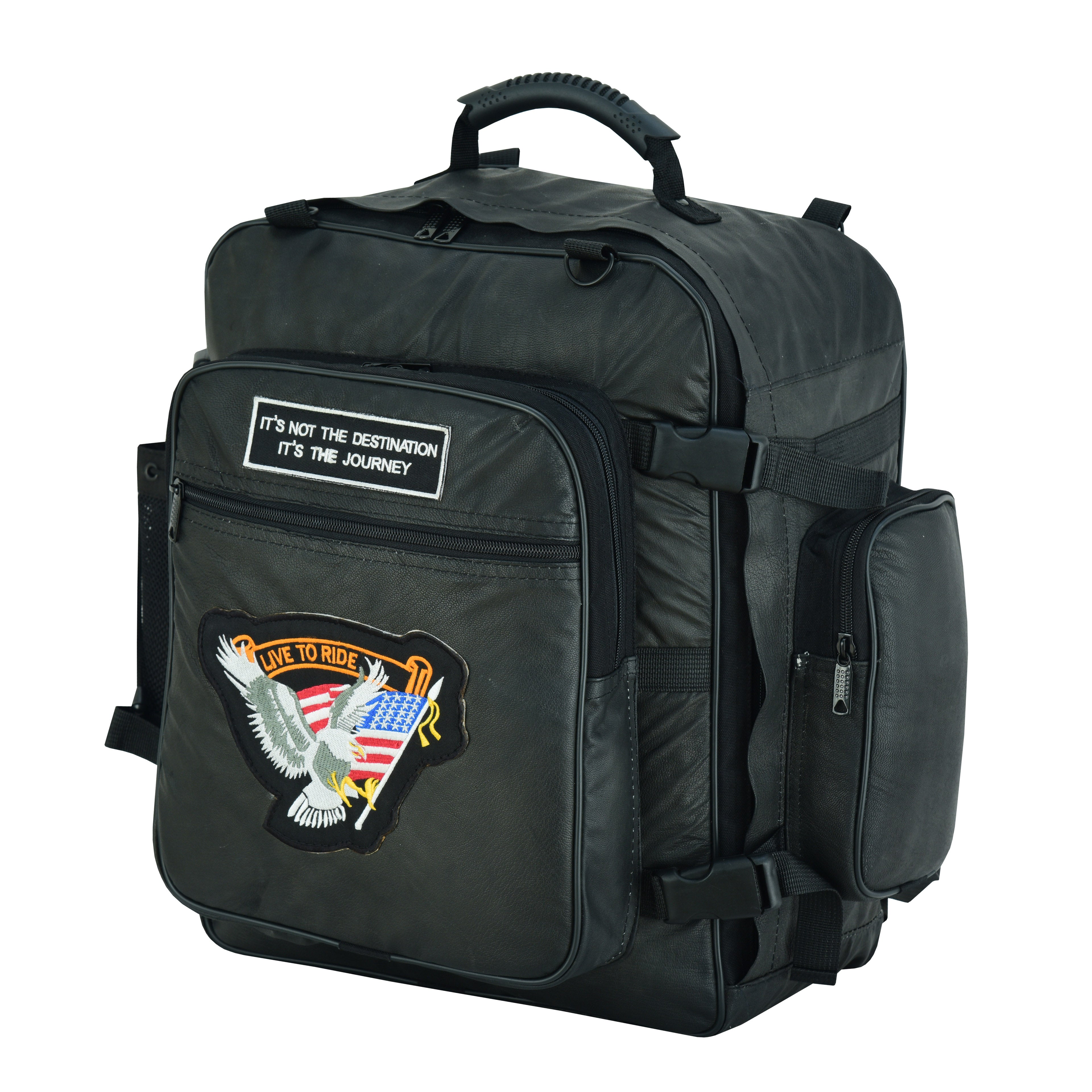 RC370 Three Piece Sissy Bar Back Pack