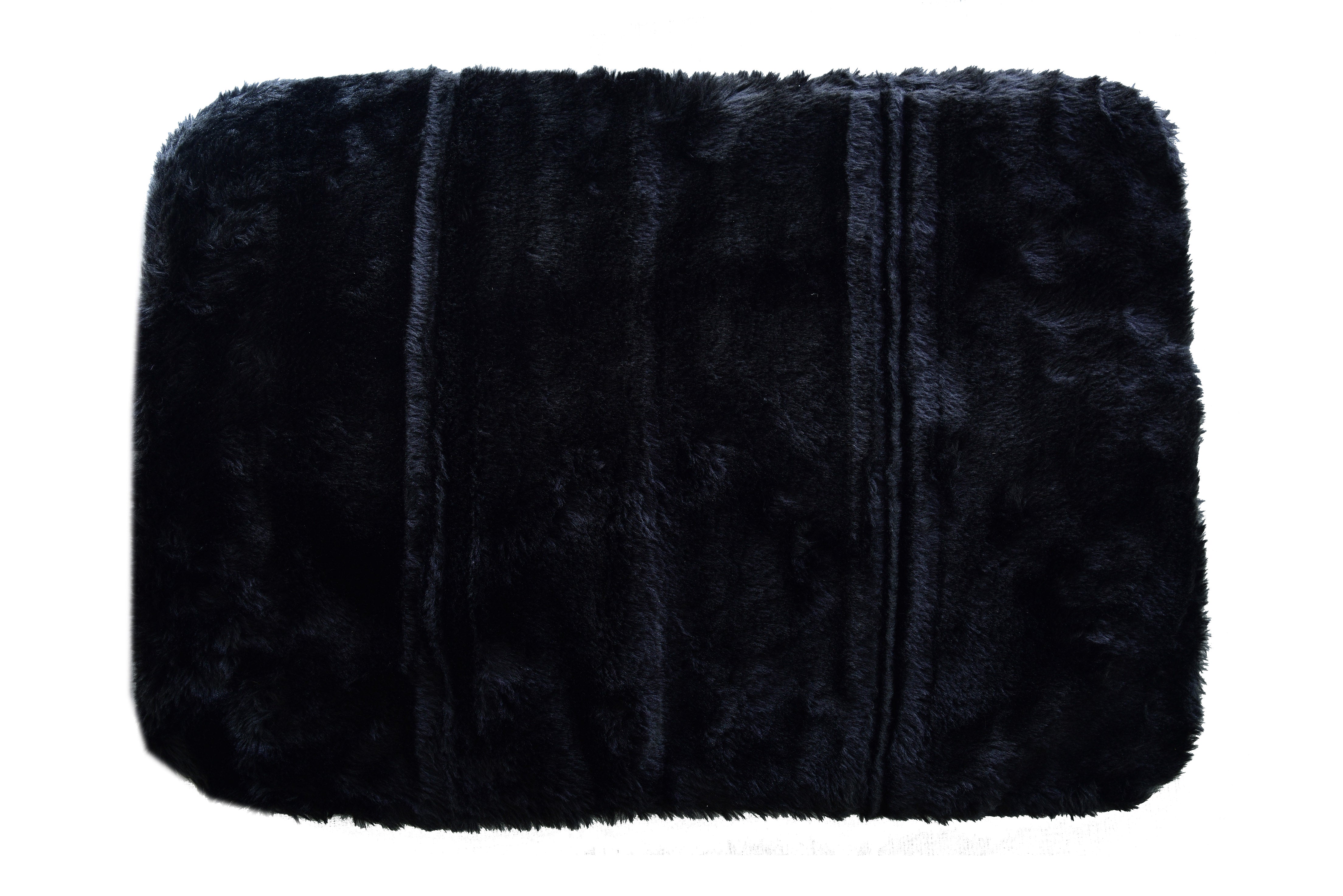 RC388 Renegade Classics Black Heavy Duty Textile Motorcycle Pet Carrier Si