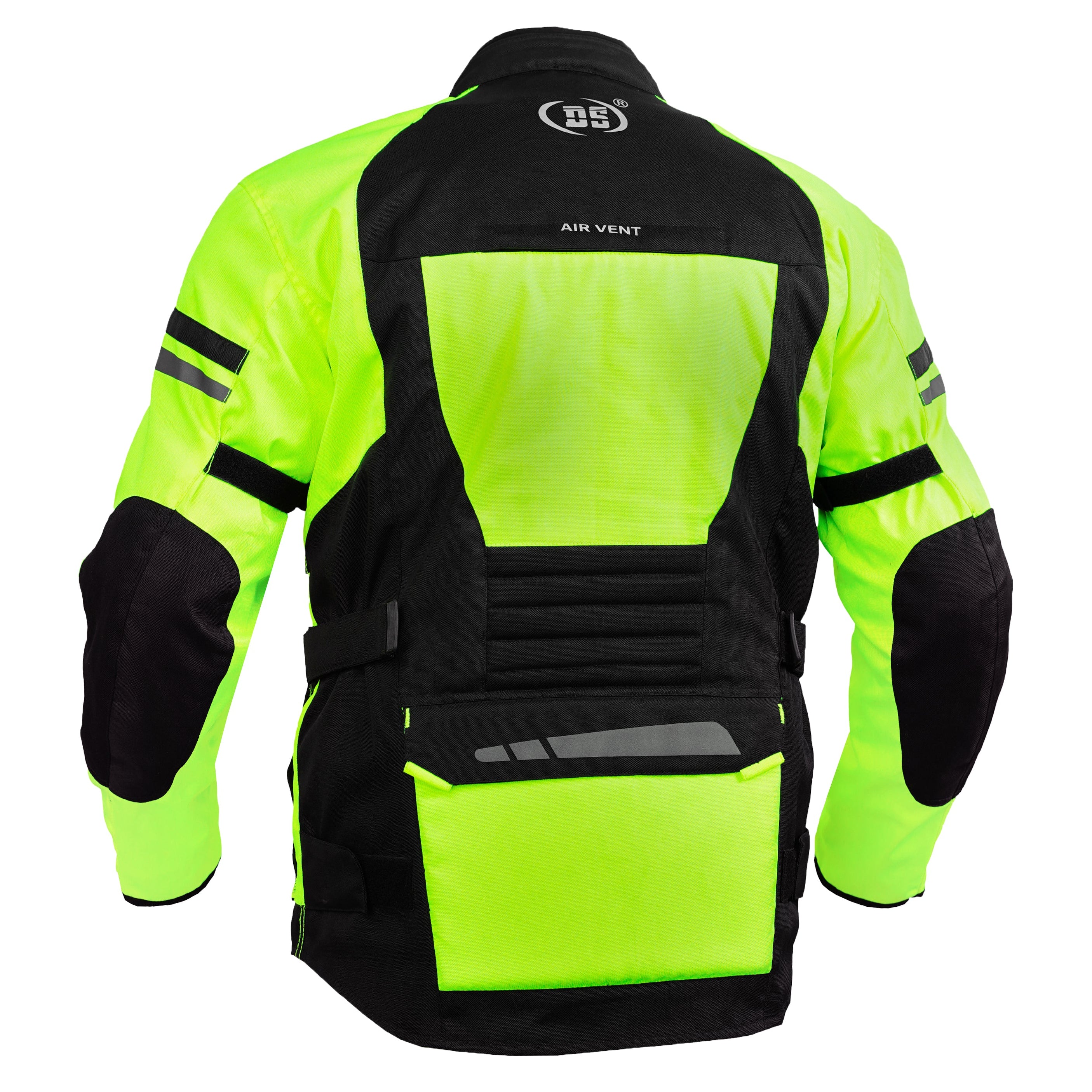 RC4616 Advance Touring Textile Motorcycle Jacket for Men - Hi-Vis