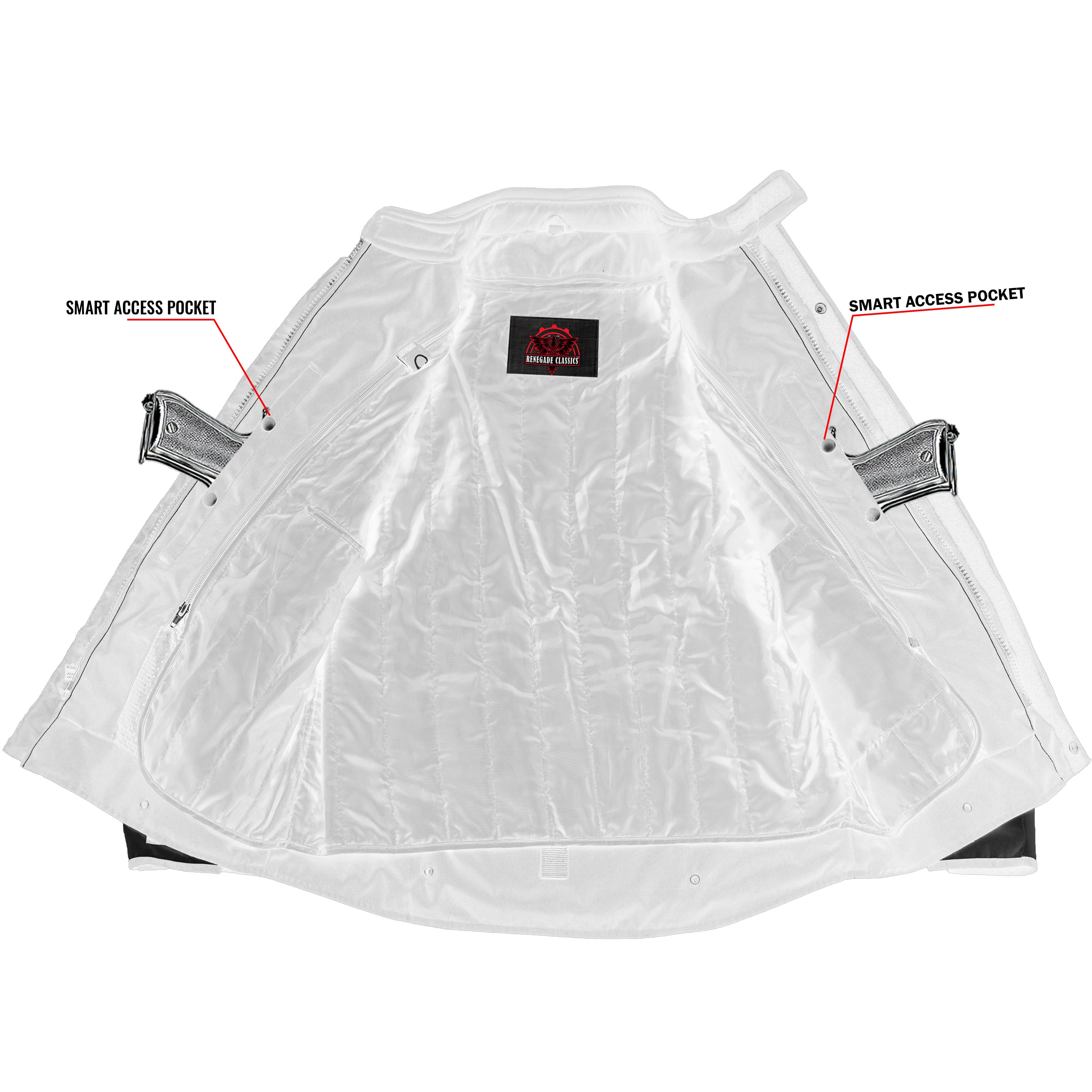 RC4616 Advance Touring Textile Motorcycle Jacket for Men - Hi-Vis