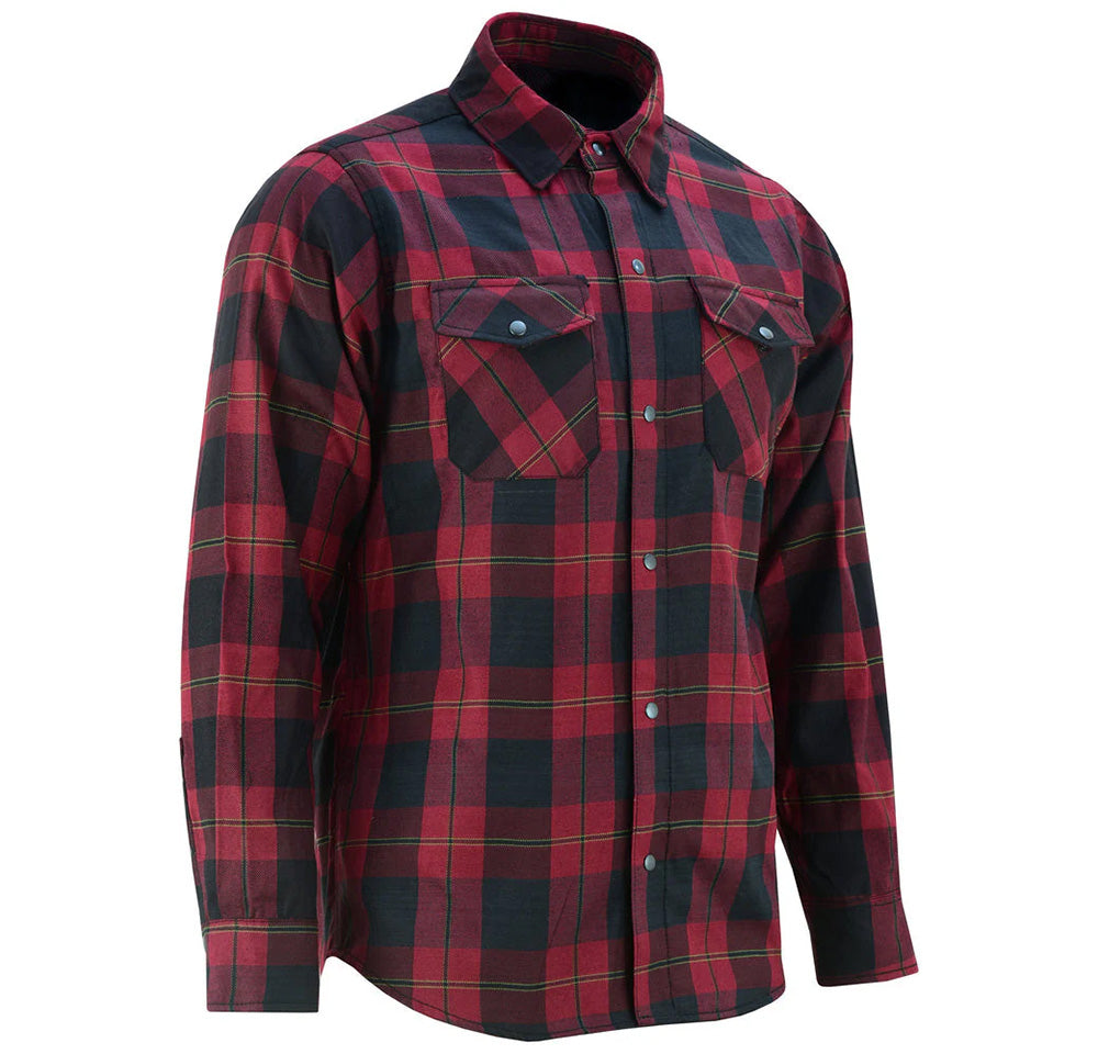 Flannel Shirt - Red and Black LVAD Gear Flannel