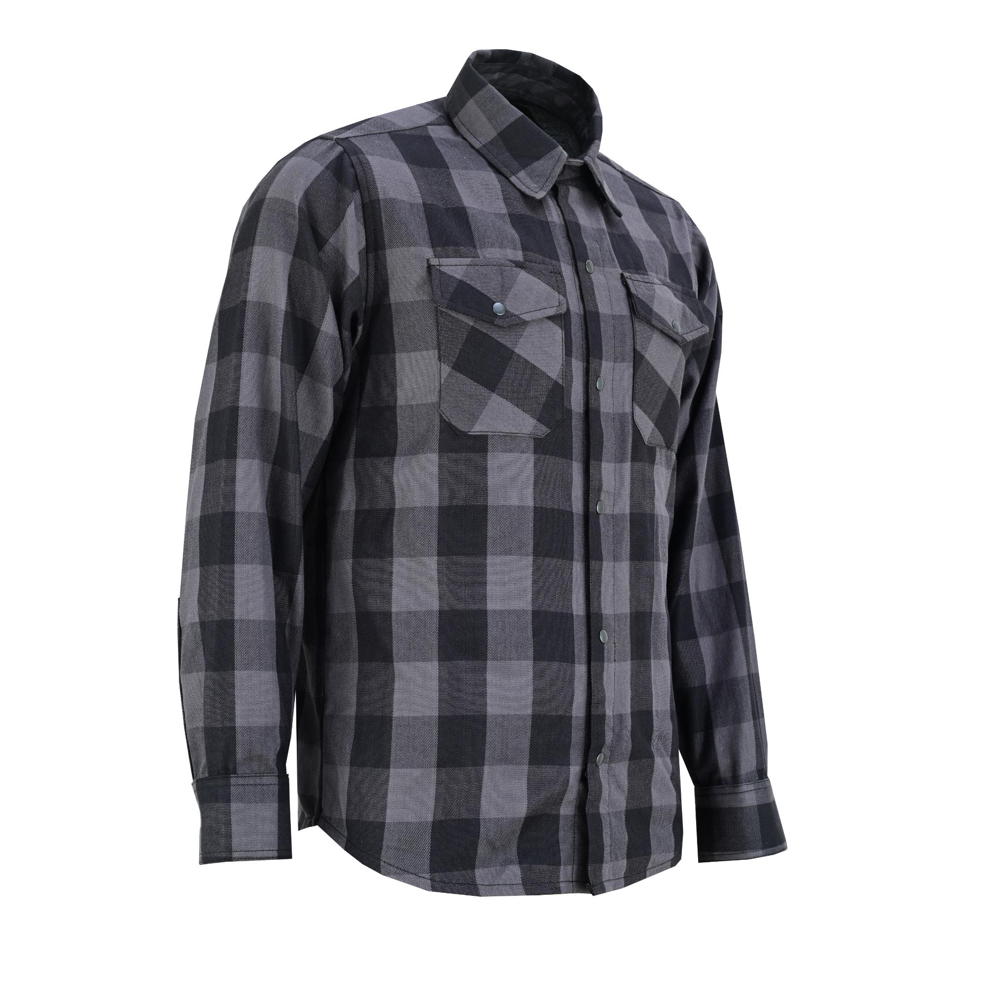 Flannel Shirt - Gray and Black LVAD Gear Flannel