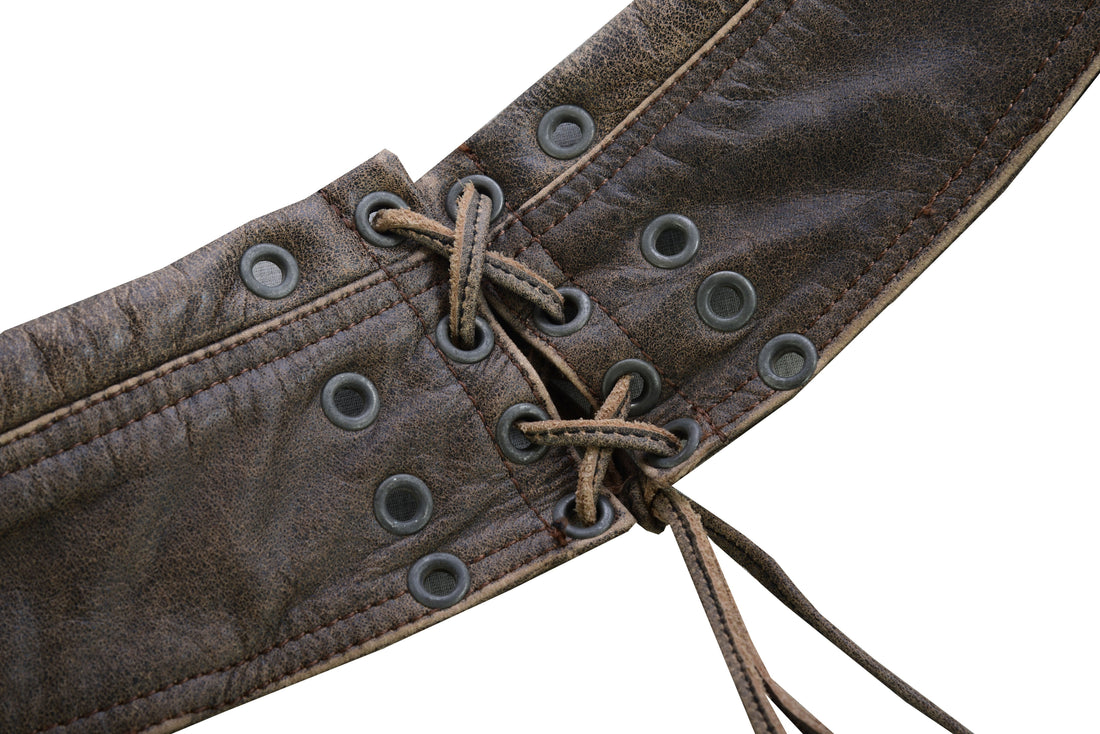 RC498 Women's Stylish Lightweight Hip Set Chaps- Two Tone