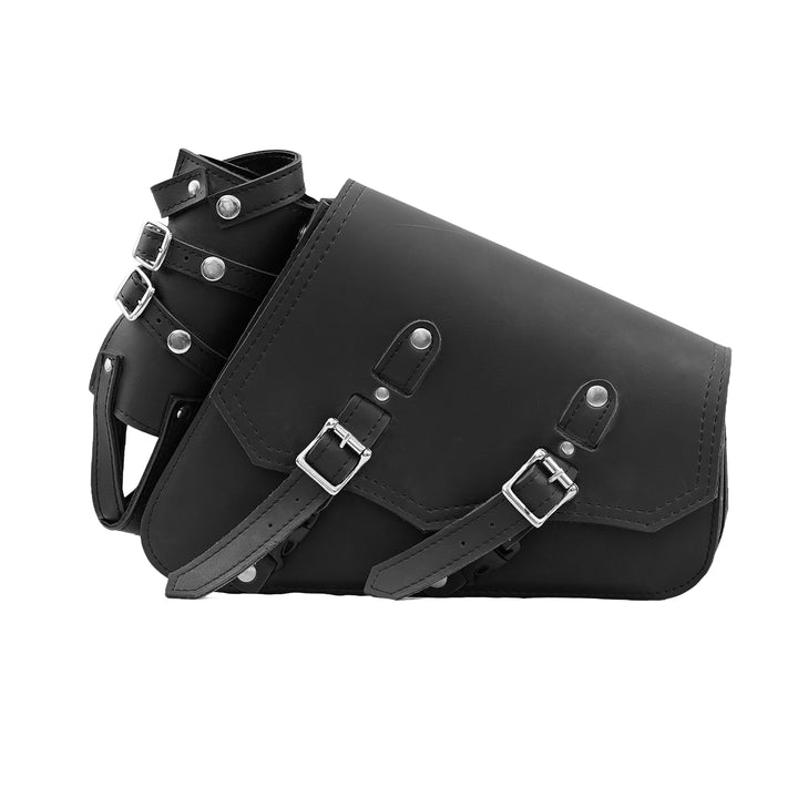 RC5011L Left Side Synthetic Leather Swing Arm Bag w/Bottle Holder