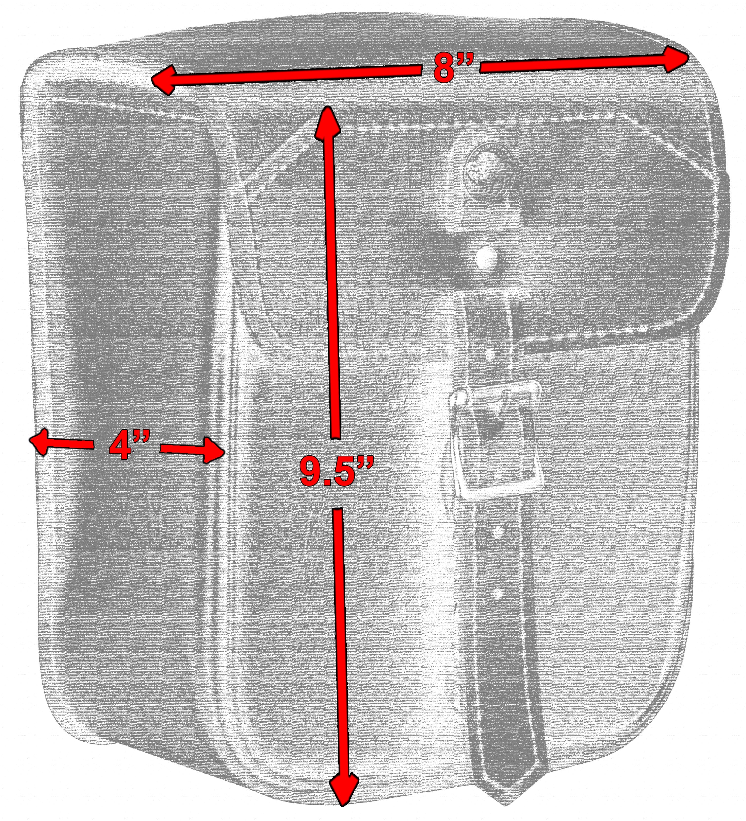 RC5020 Synthetic Leather Large Tool Bag for Sissybar