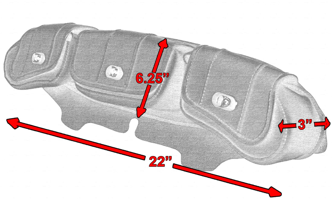 RC5802 Three-Pocket Windshield Bag