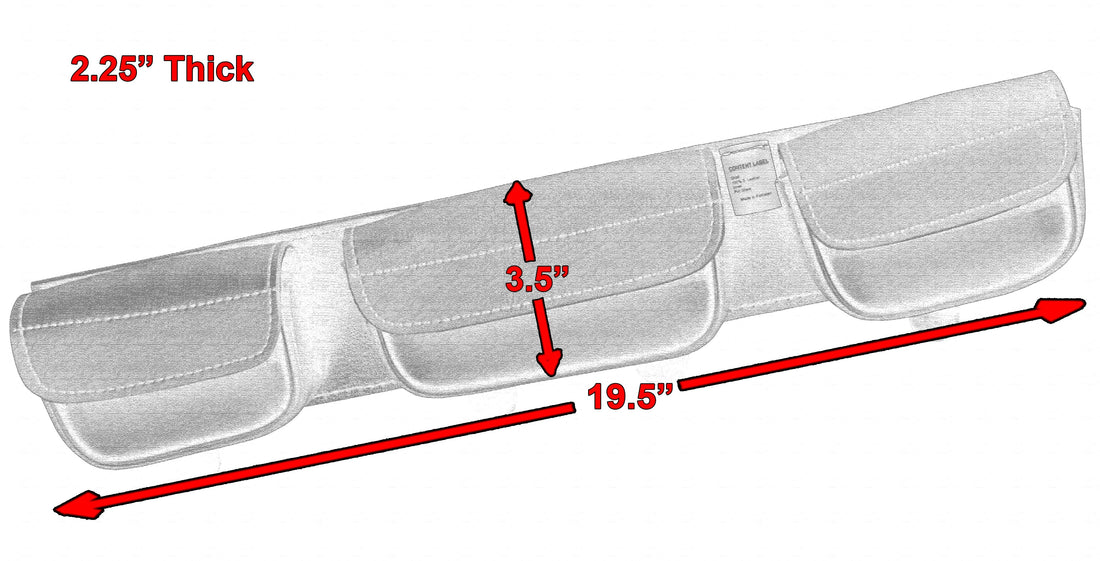 RC5804 Universal 3 Pouches Windshield Bag