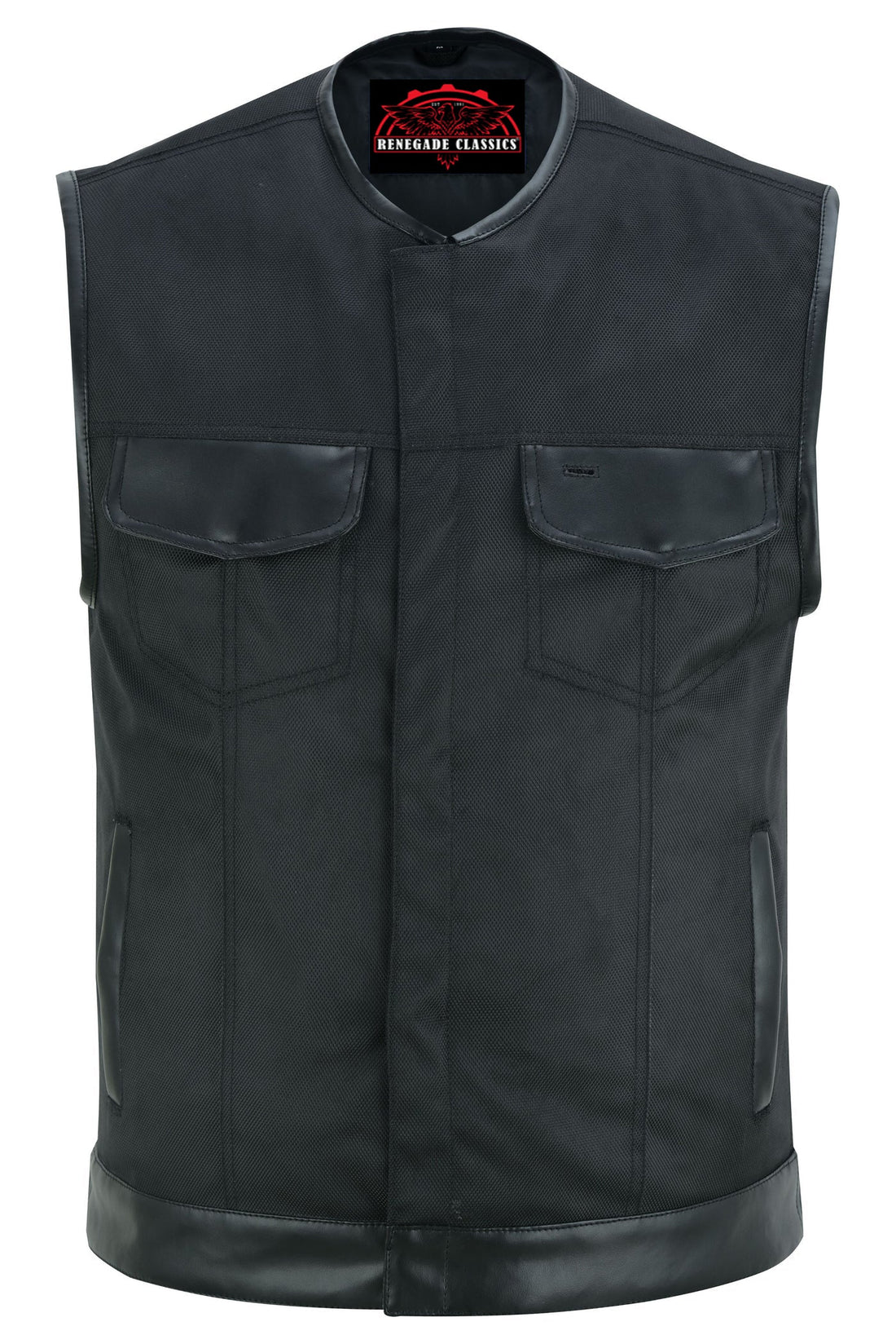 RC687 Concealed Snap Closure, Textile Material, W/O Collar & Hidden Z