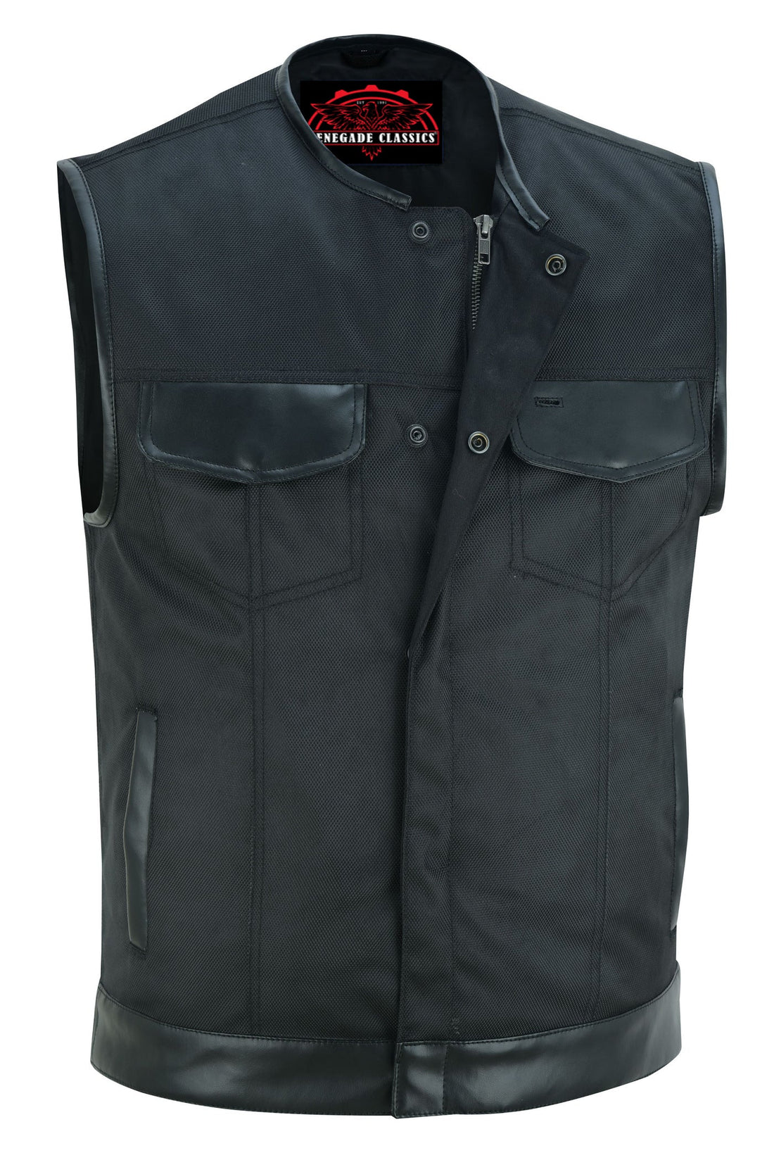 RC687 Concealed Snap Closure, Textile Material, W/O Collar & Hidden Z