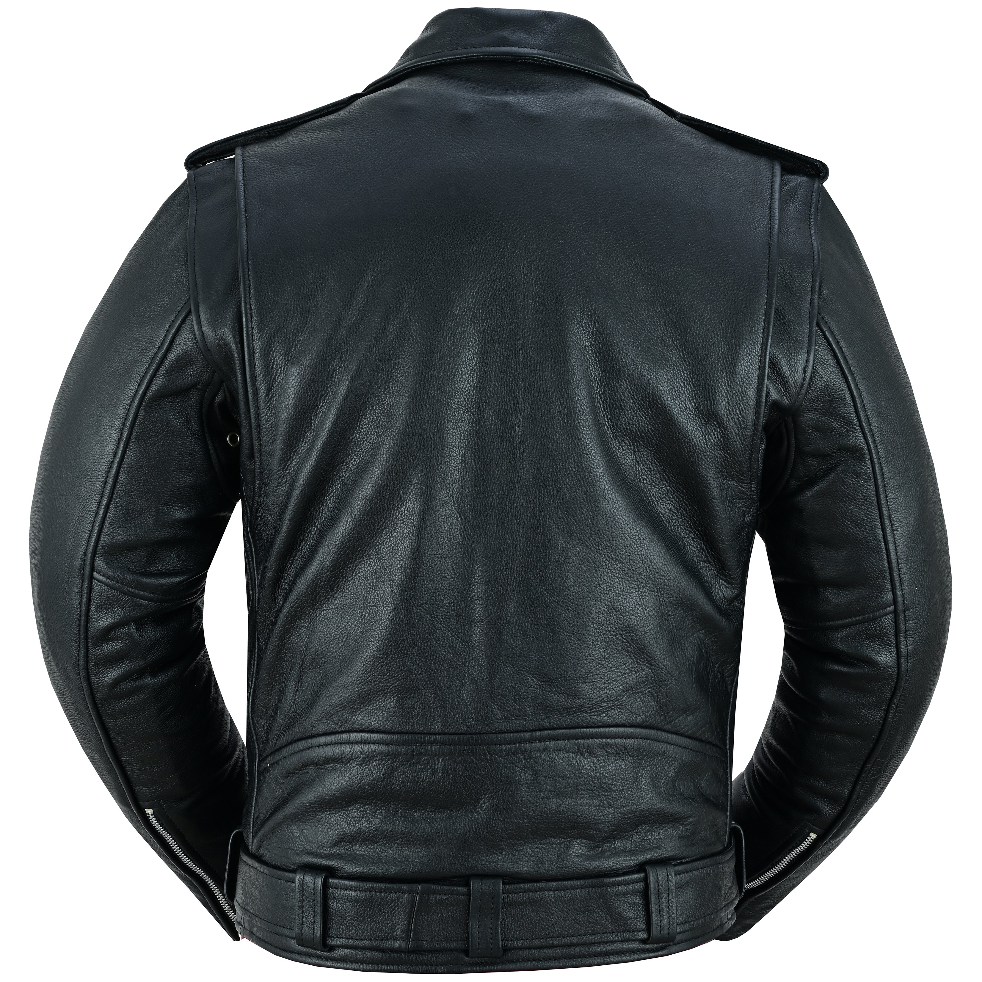 RC732 Men's Premium Classic Plain Side Police Style Jacket