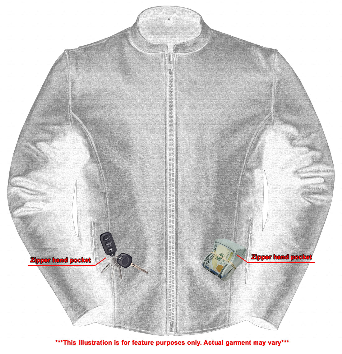 RC738 Men's Classic Scooter Jacket