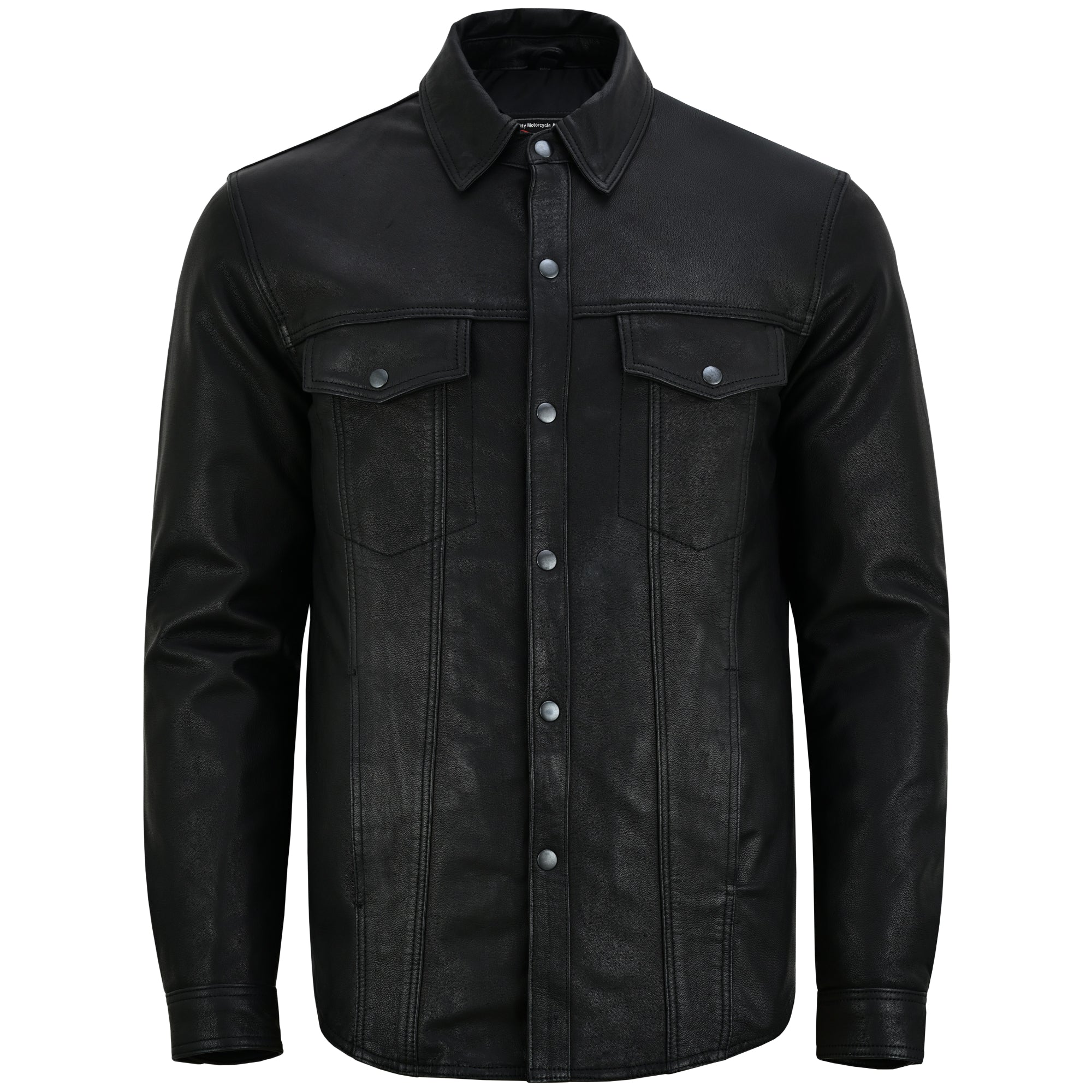 RC770 Men's Premium Lightweight Leather Shirt