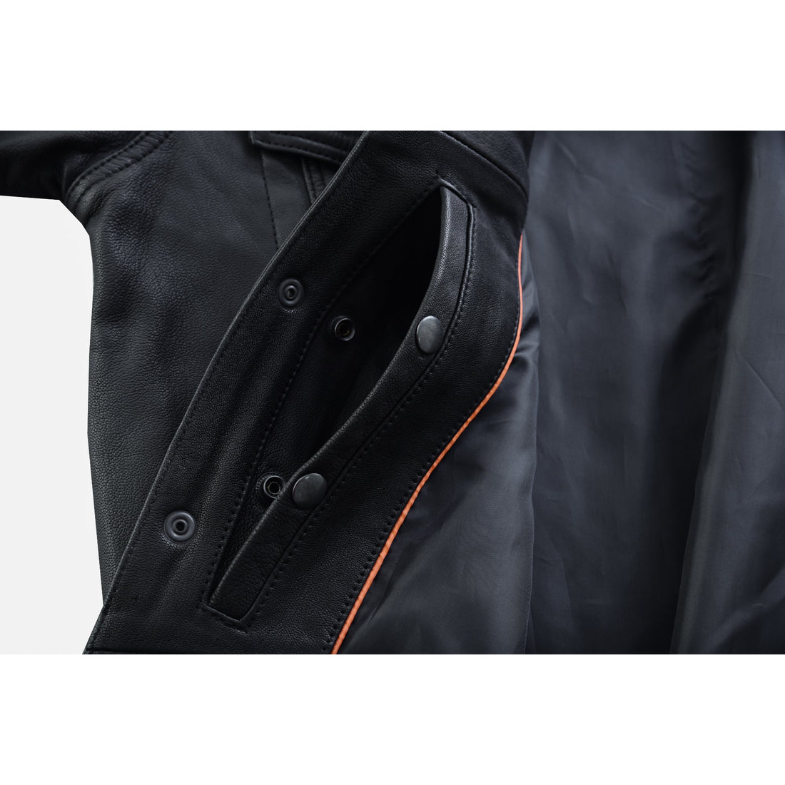 RC770 Men's Premium Lightweight Leather Shirt