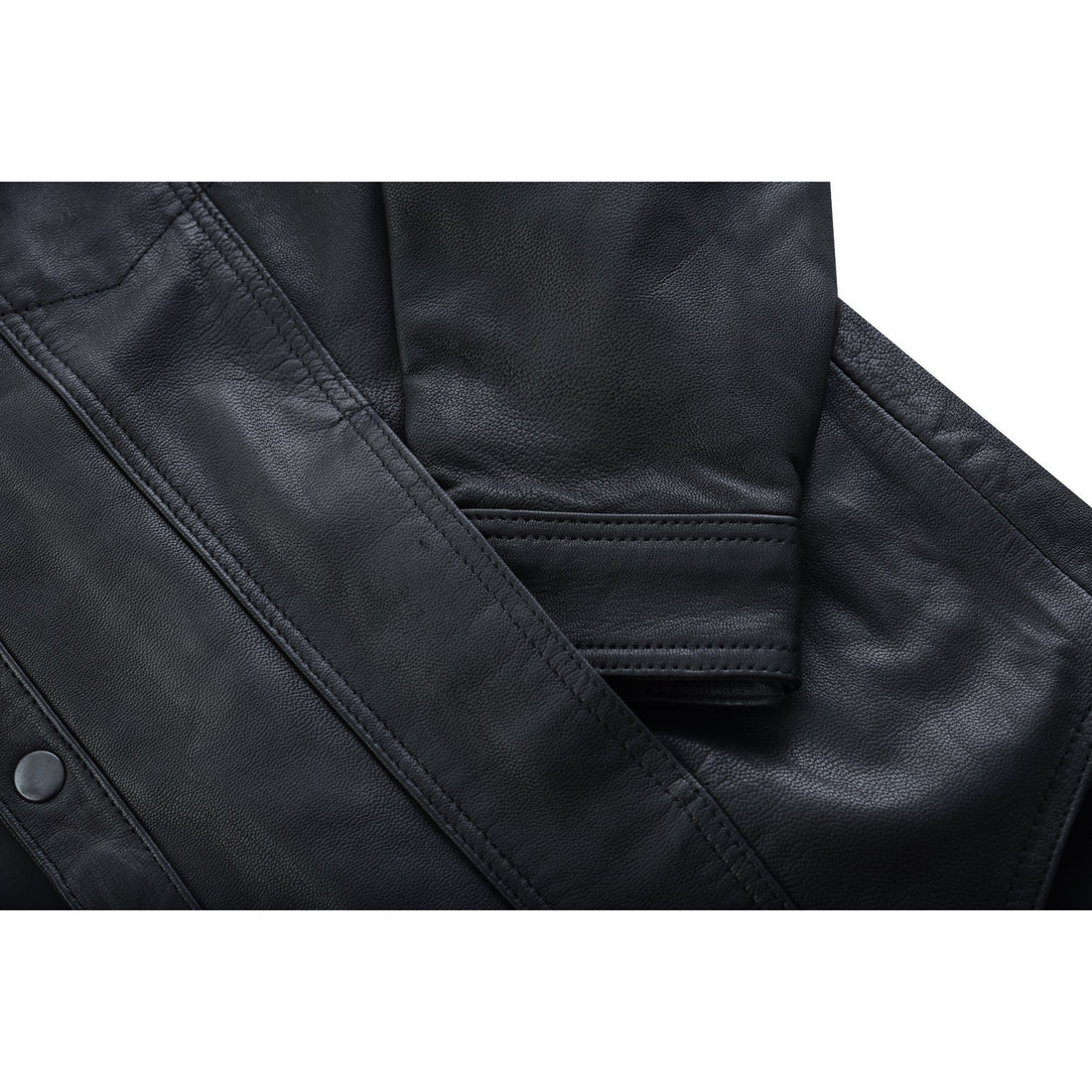 RC770 Men's Premium Lightweight Leather Shirt