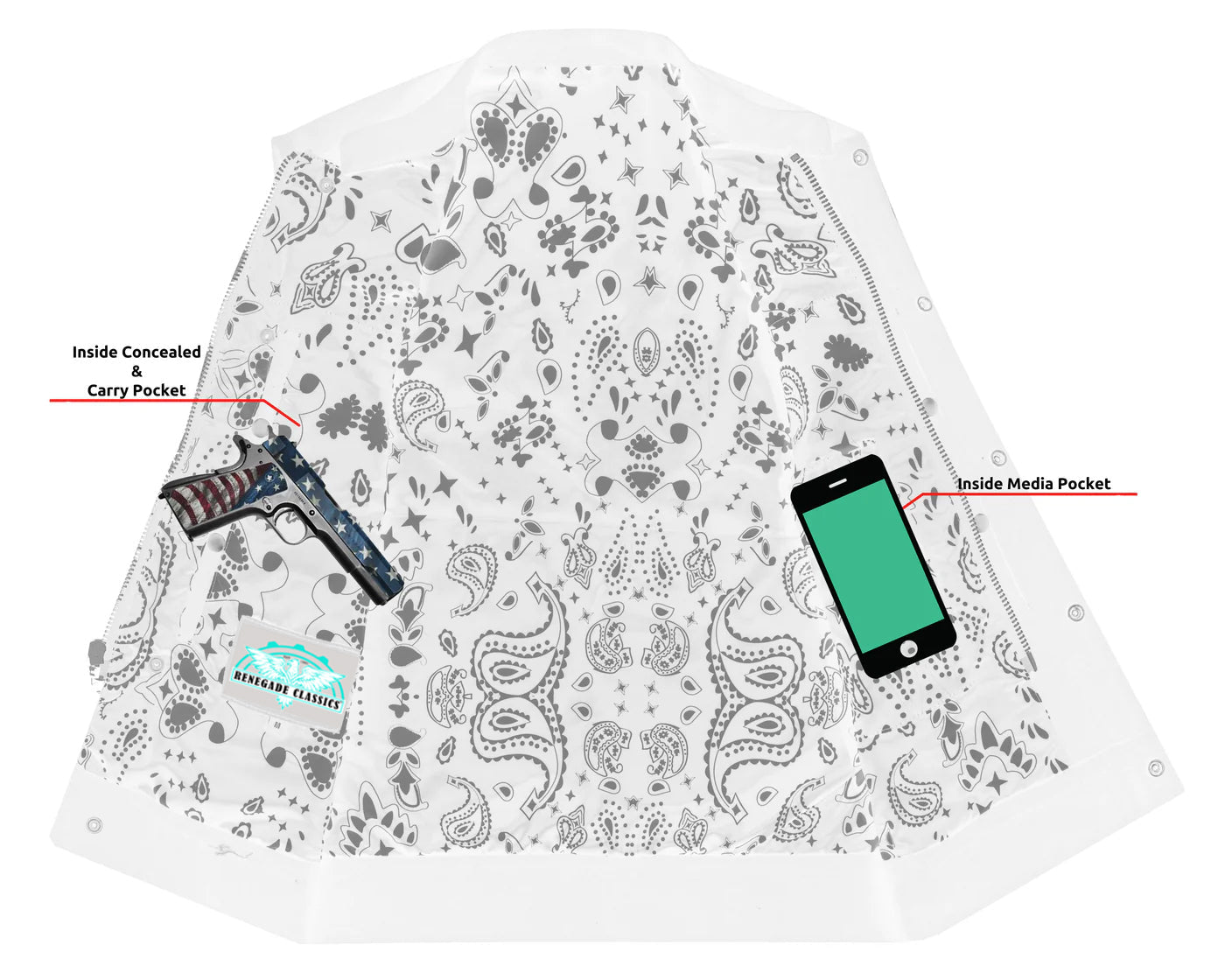 RC909 Men's Modern Utility Style Canvas Vest