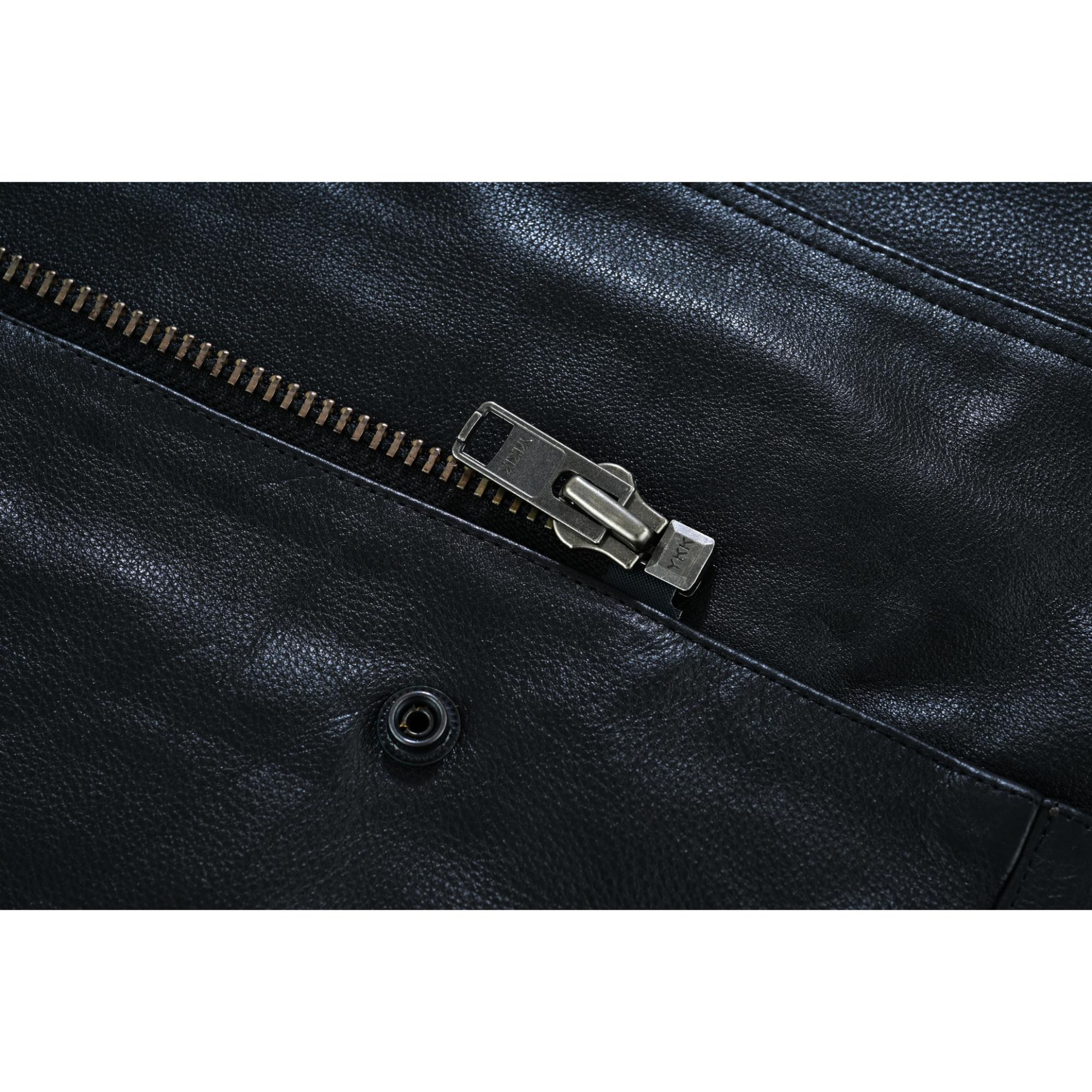 RC187 Upgraded Style Gun Pockets, Hidden Gun Metal Zipper, Bottom Sid