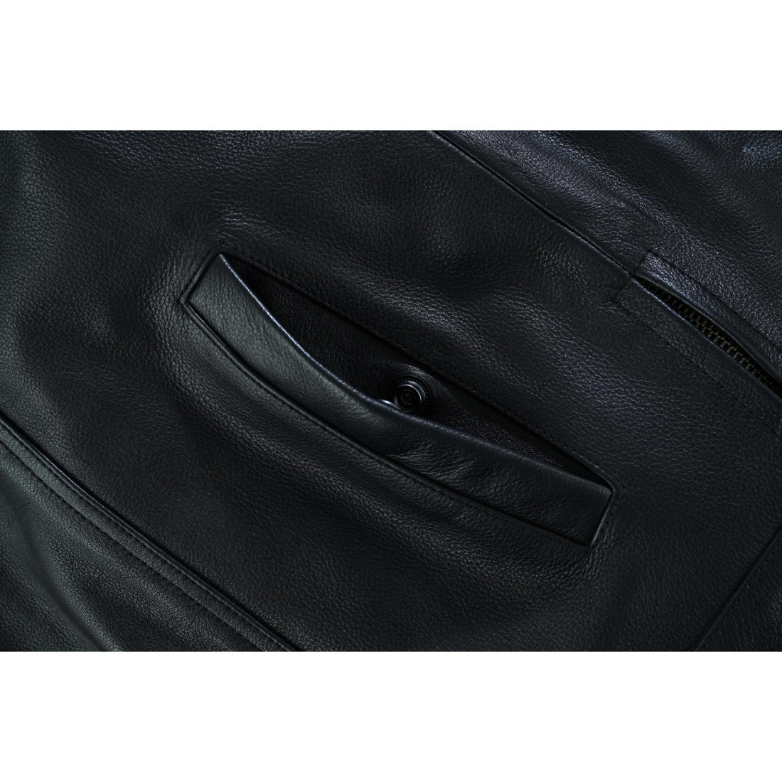 RC187 Upgraded Style Gun Pockets, Hidden Gun Metal Zipper, Bottom Sid