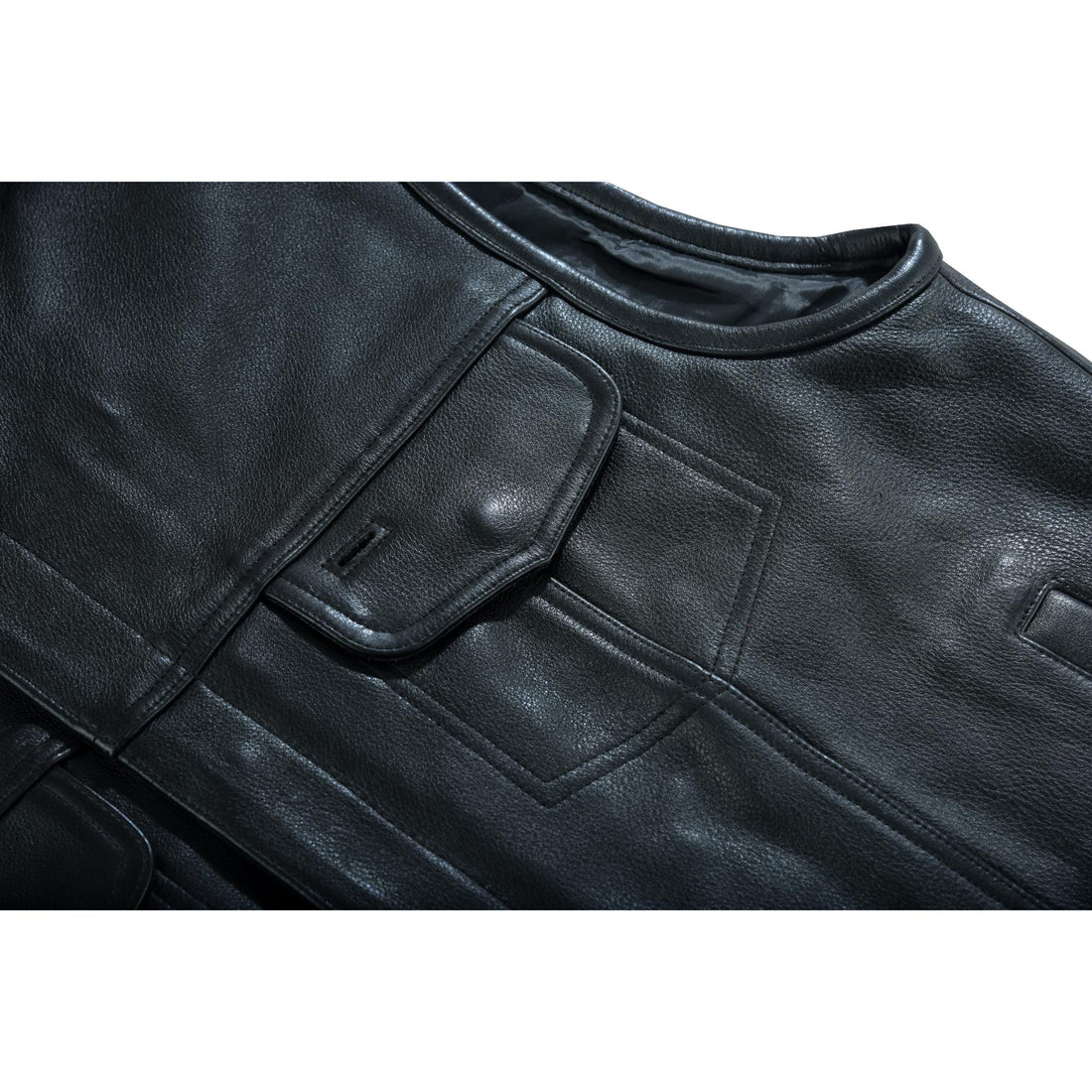RC188 Upgraded Style Gun Pockets, Hidden 10'' Gun Metal Zipper, Side