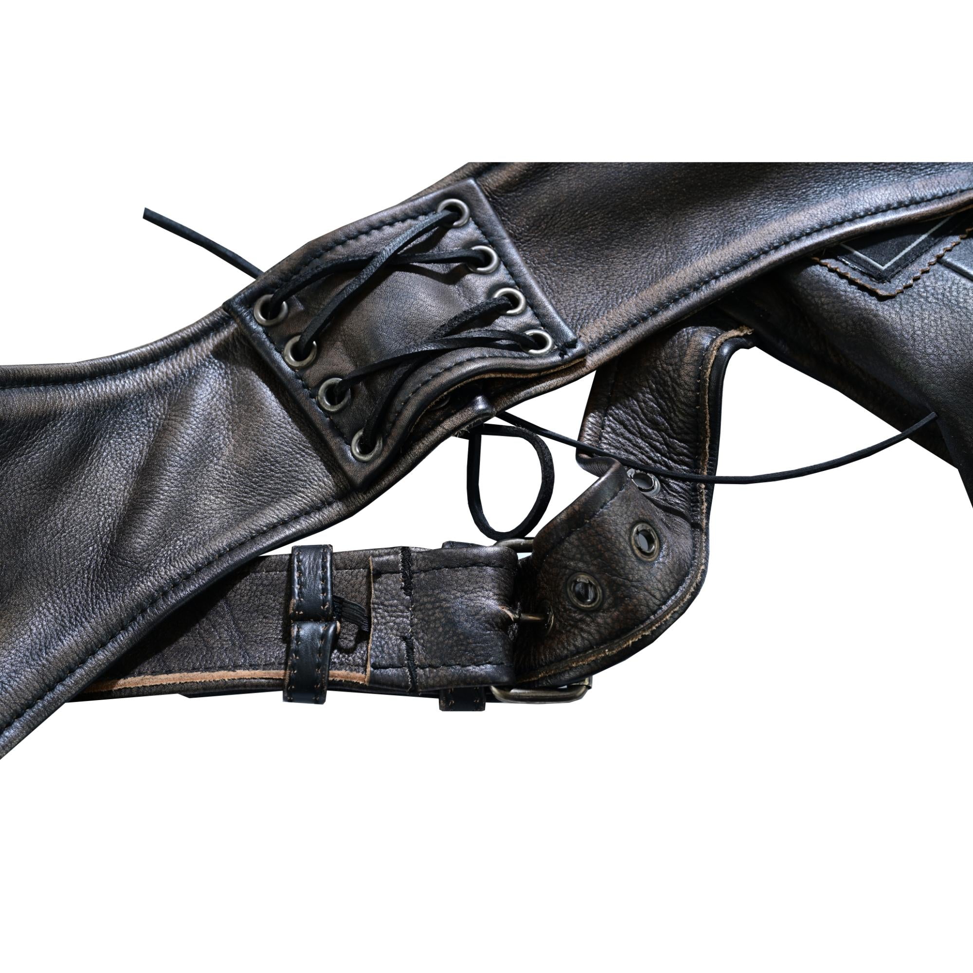 RC438 Unisex Four Pockets Insulated Chaps with Stretchable Inner Thigh