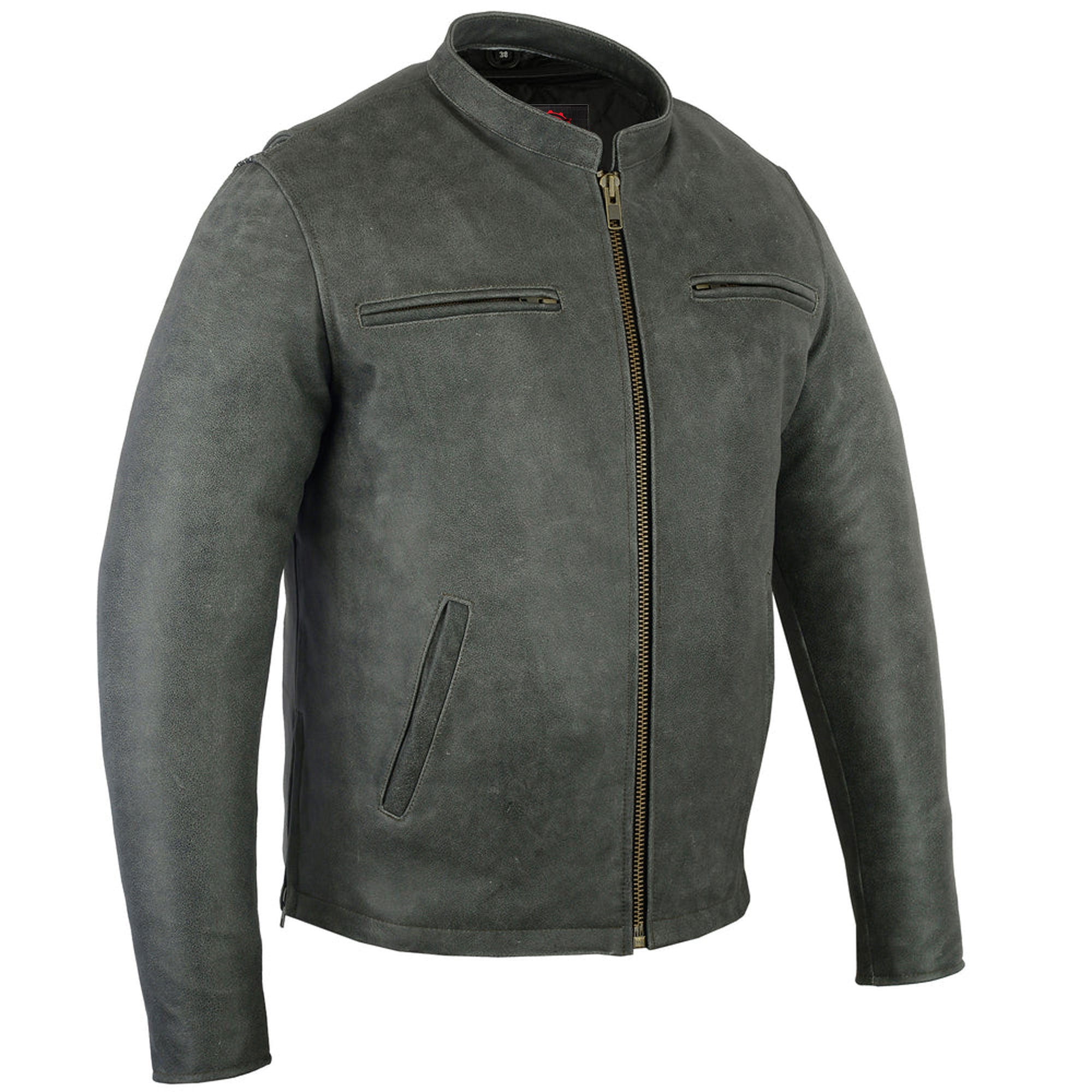 RC709 Men's Sporty Cruiser Jacket (GRAY)