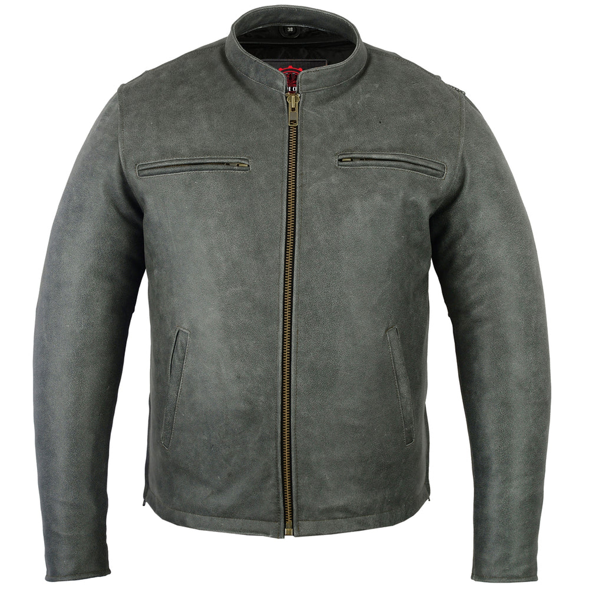 RC709 Men's Sporty Cruiser Jacket (GRAY)