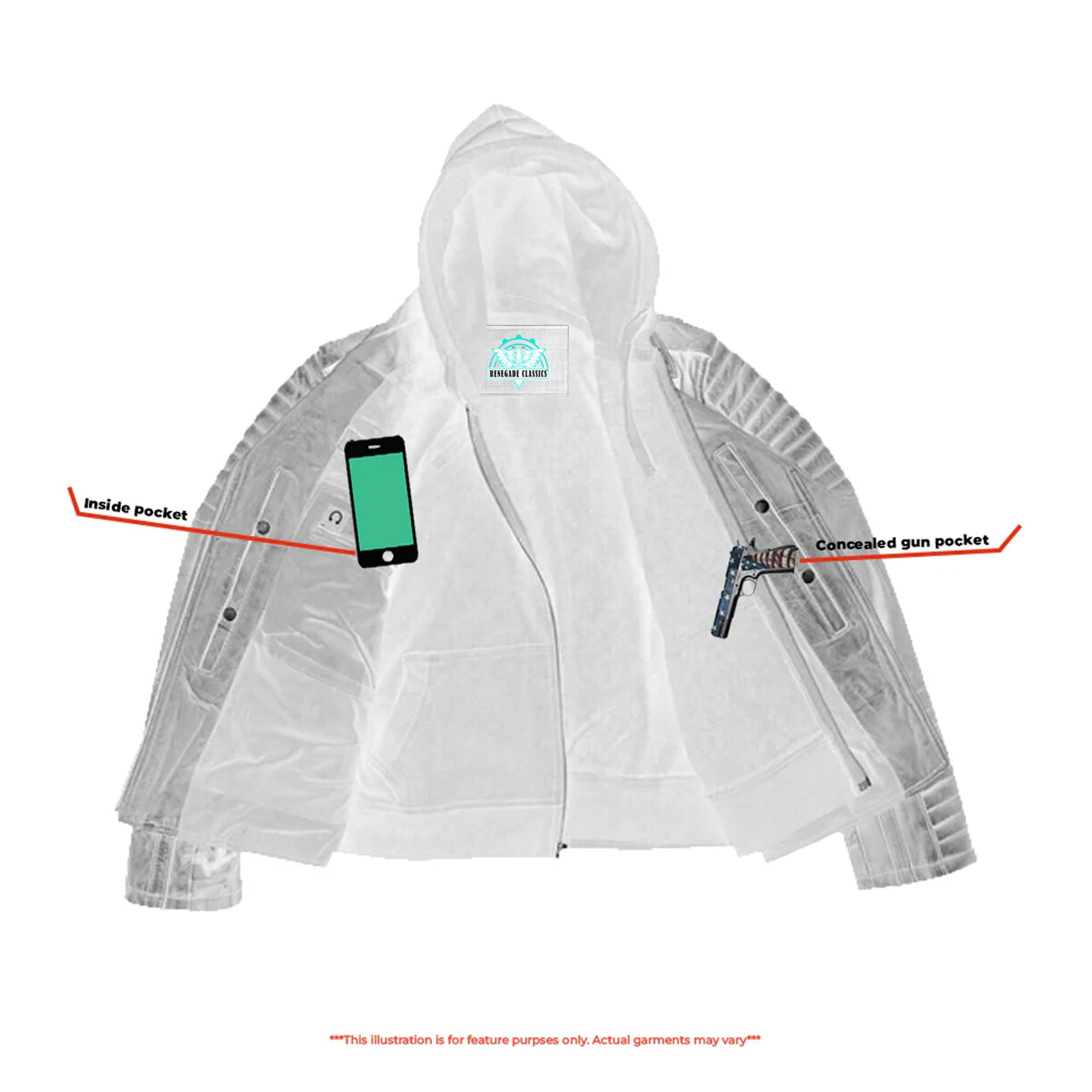 RC878 Women's Lightweight Drum Dyed Distressed Naked Lambskin M/C Jac