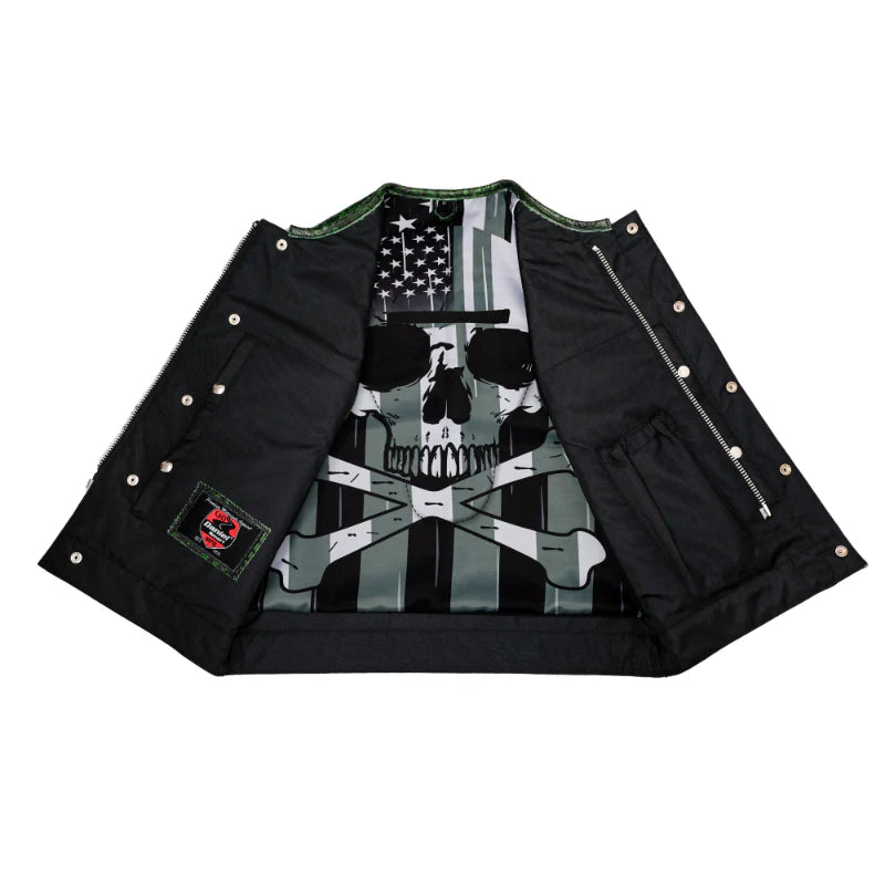 Gator Glint Men’s Leather Vest