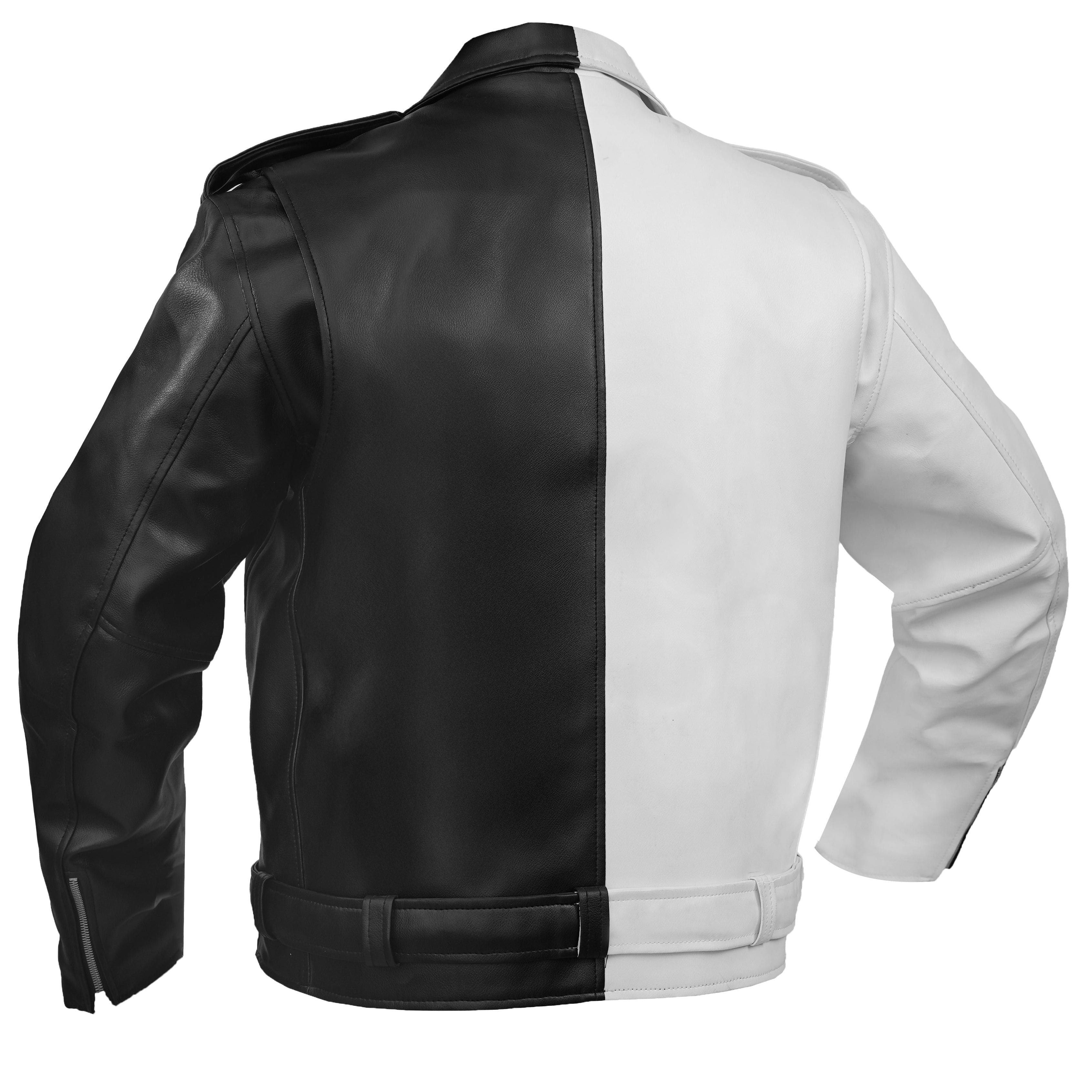 Gravepath – Men’s Faux Leather Motorcycle Jacket
