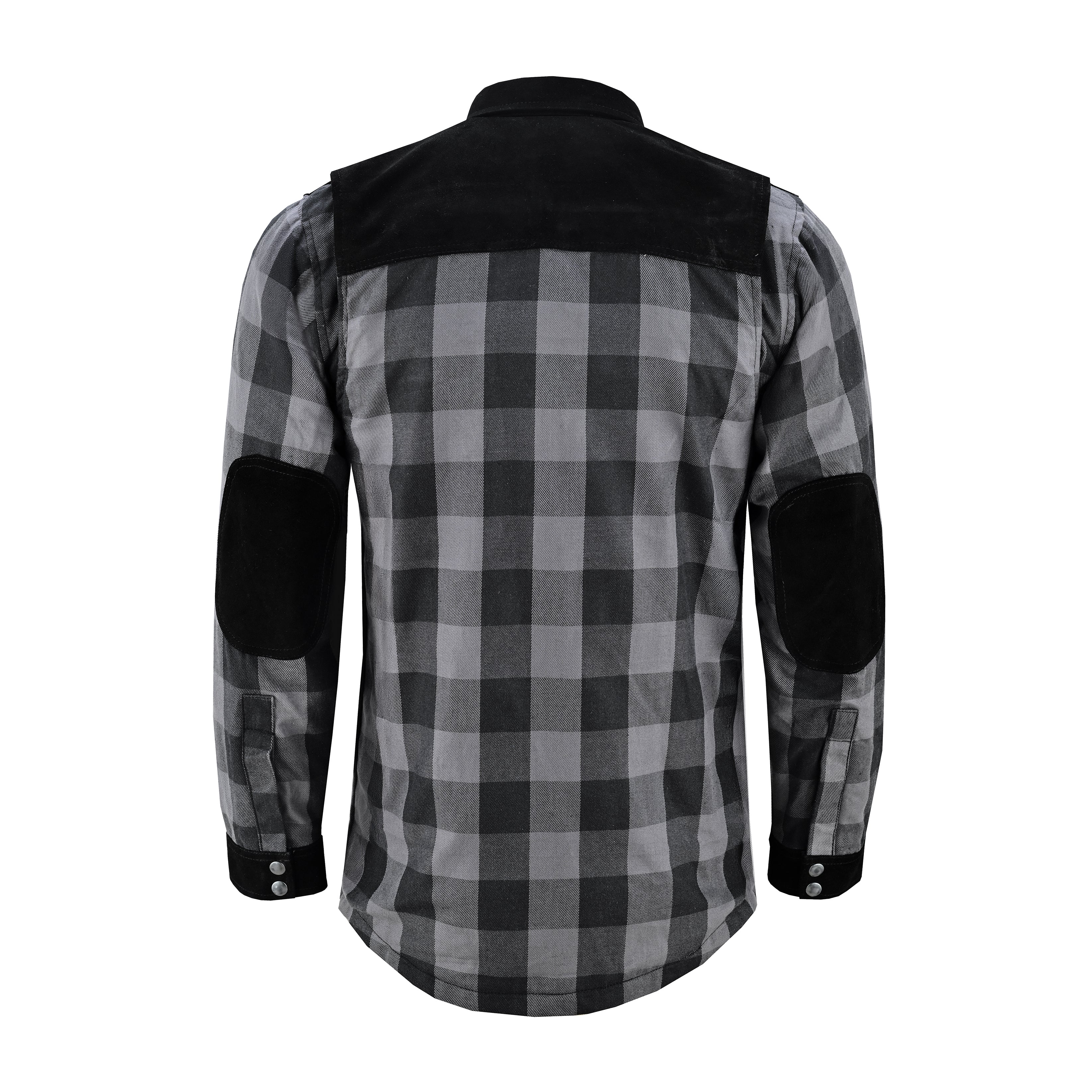 Gray Thread Men’s Flannel Shirt