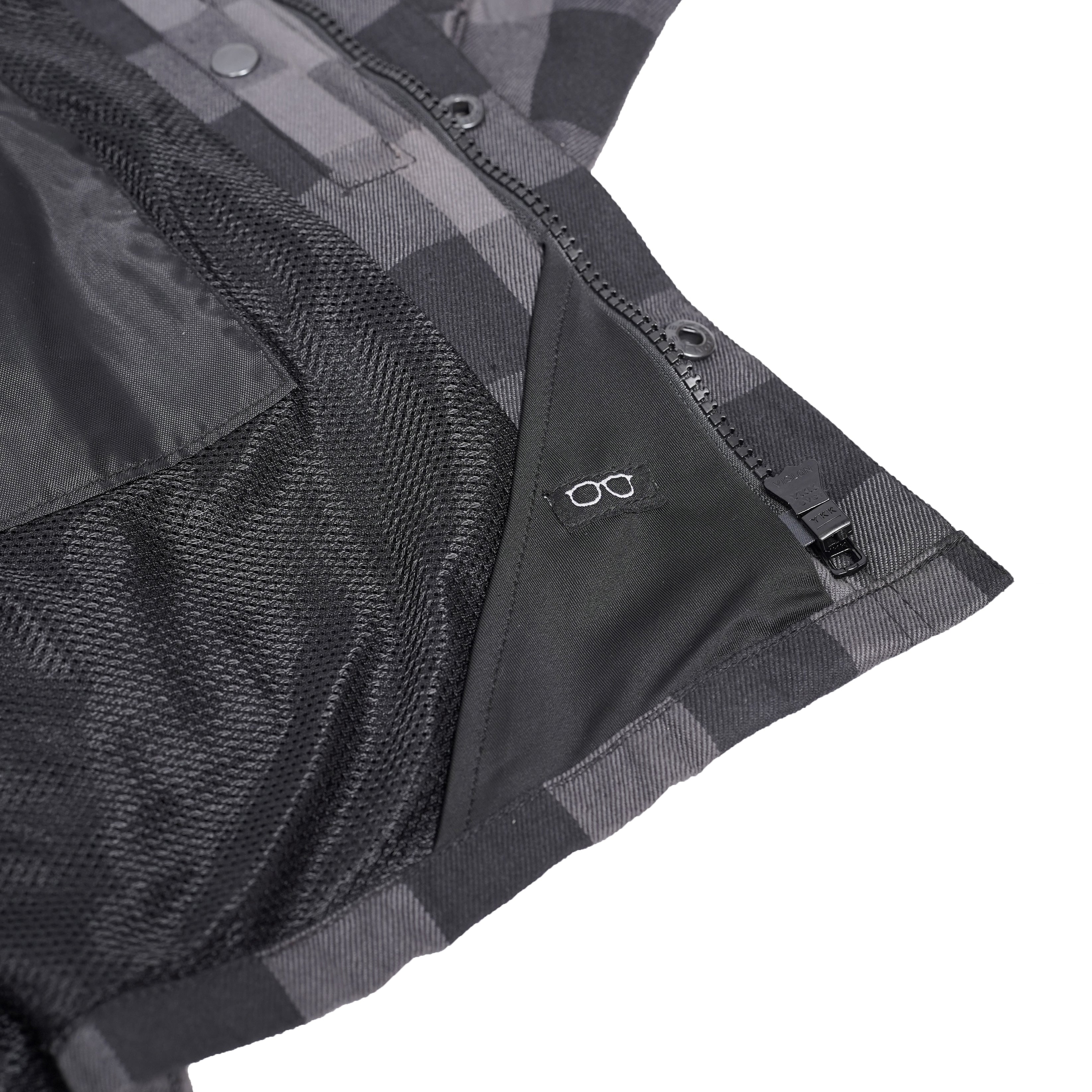 Gray Thread Men’s Flannel Shirt