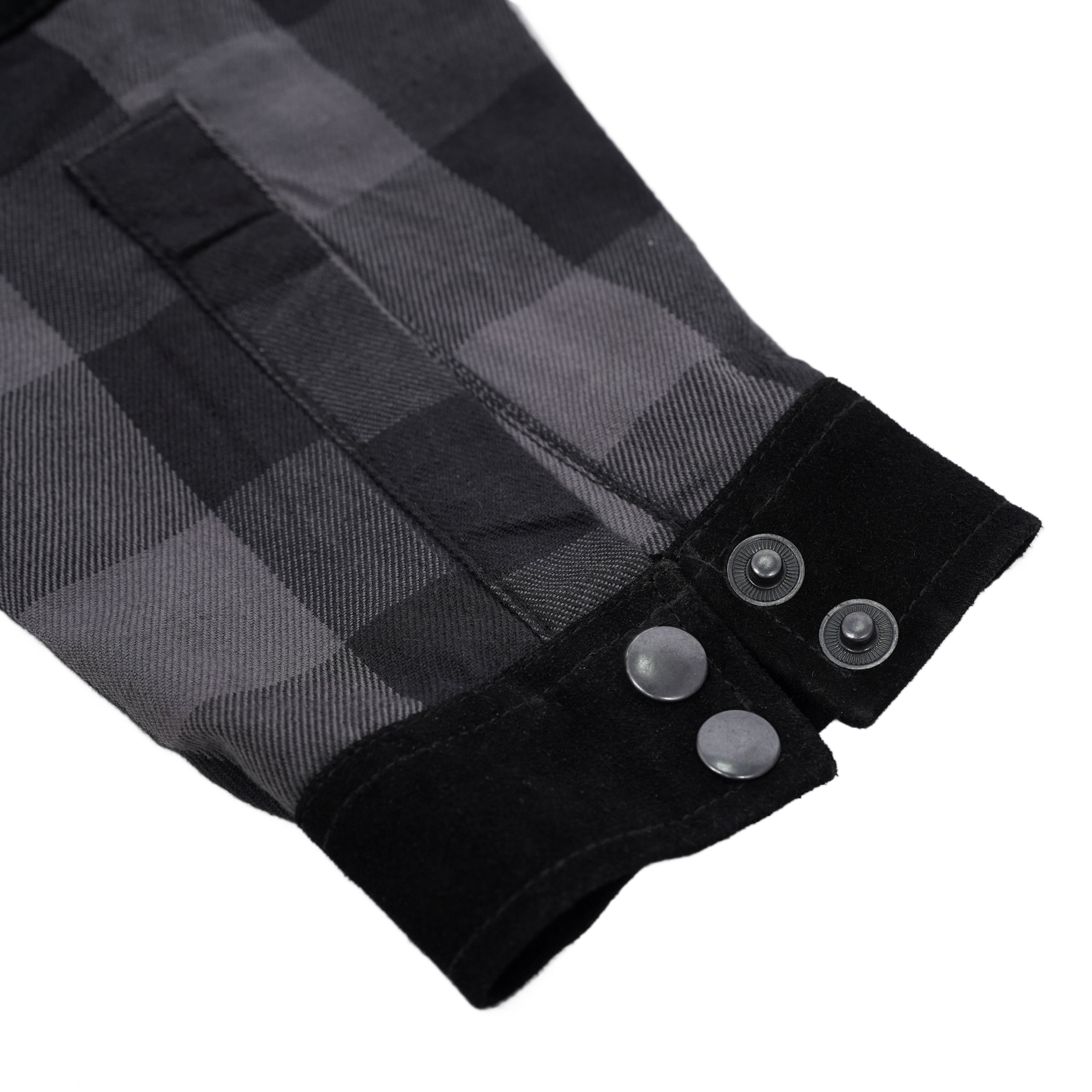 Gray Thread Men’s Flannel Shirt