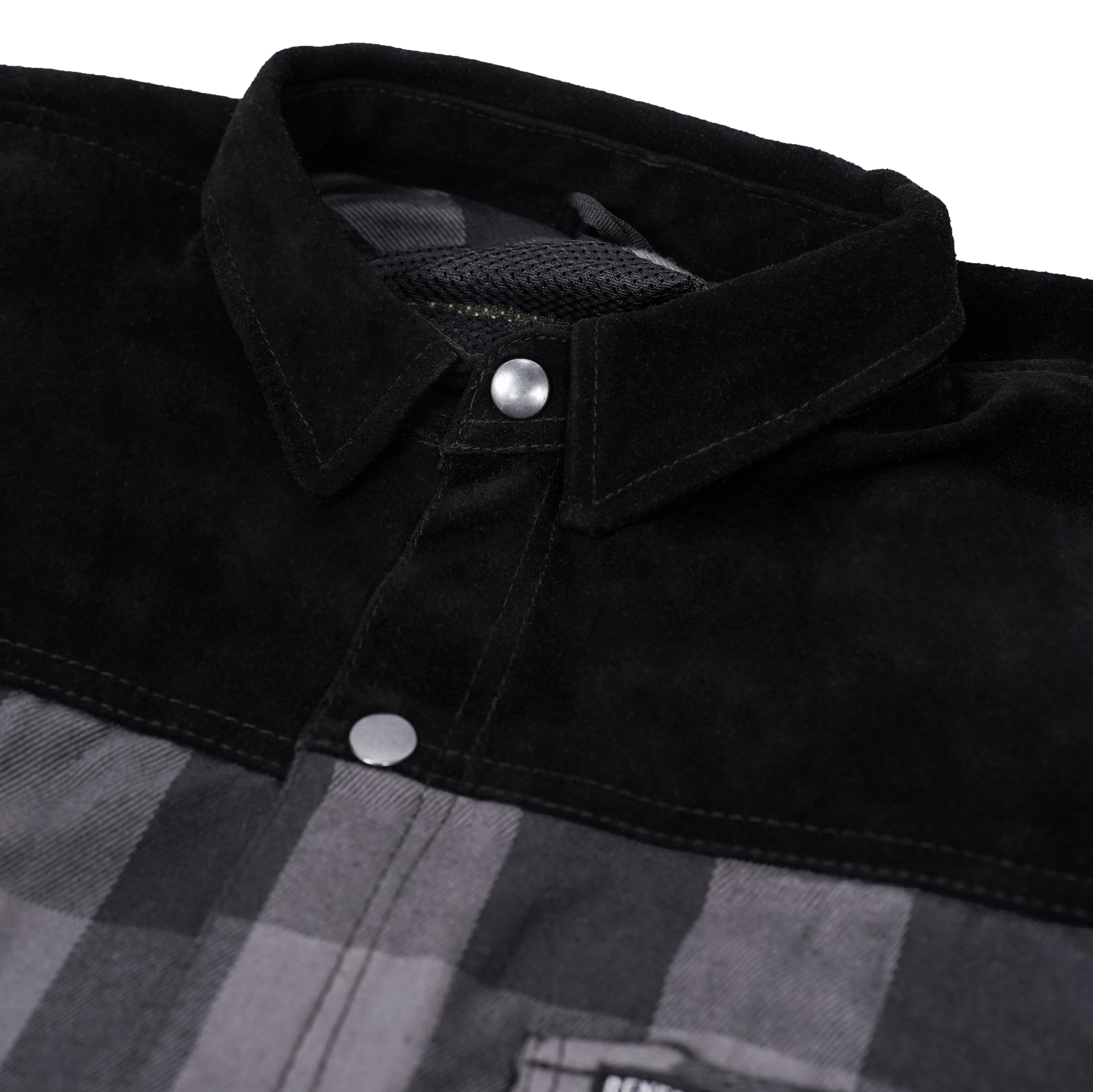 Gray Thread Men’s Flannel Shirt