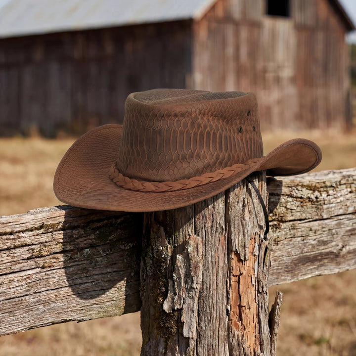 Hard Range - Men’s Leather Hat