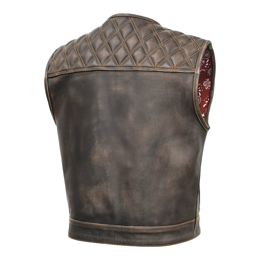 Harley Knight - Summer Spark Lowside Men's Leather Vest