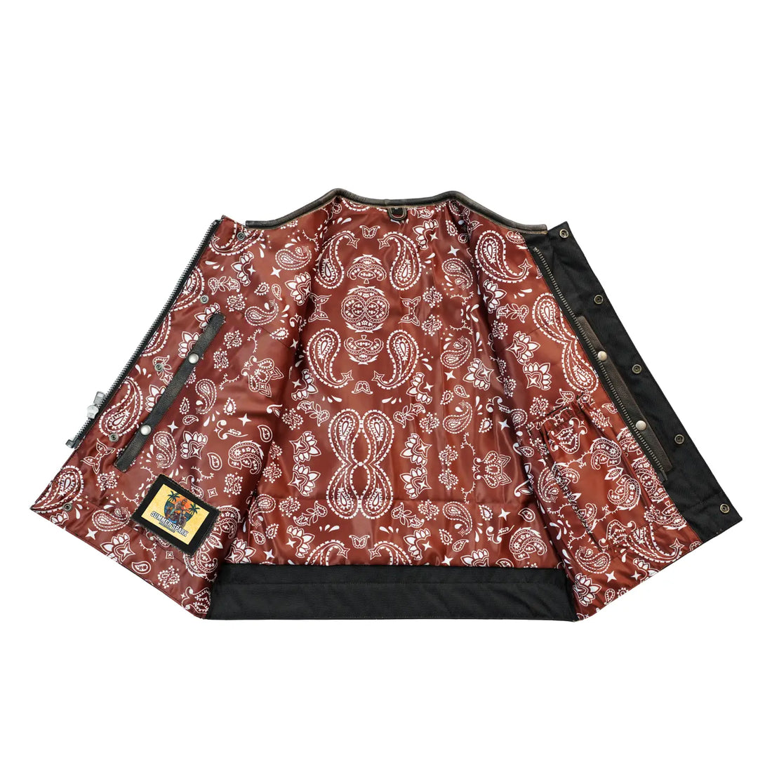 Harley Knight - Summer Spark Lowside Men's Leather Vest