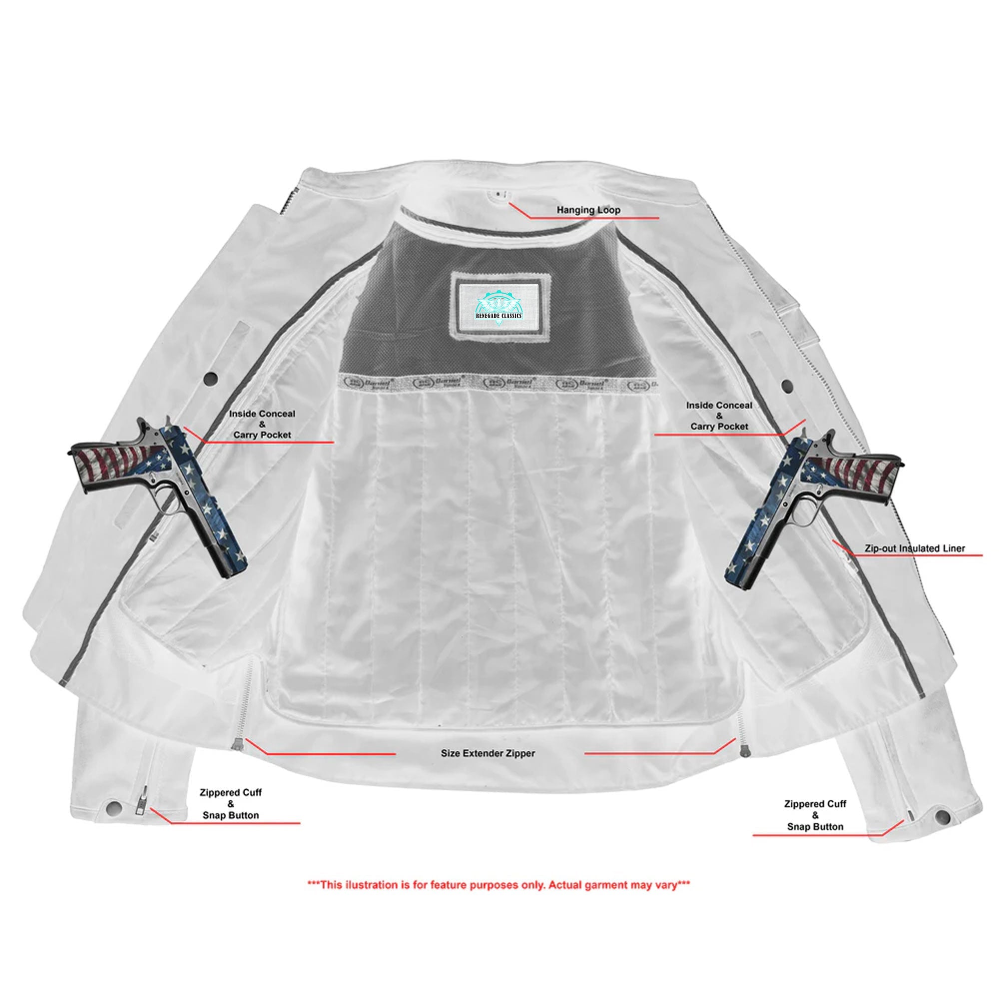 RC701TALL Men's Sporty Scooter Jacket - TALL